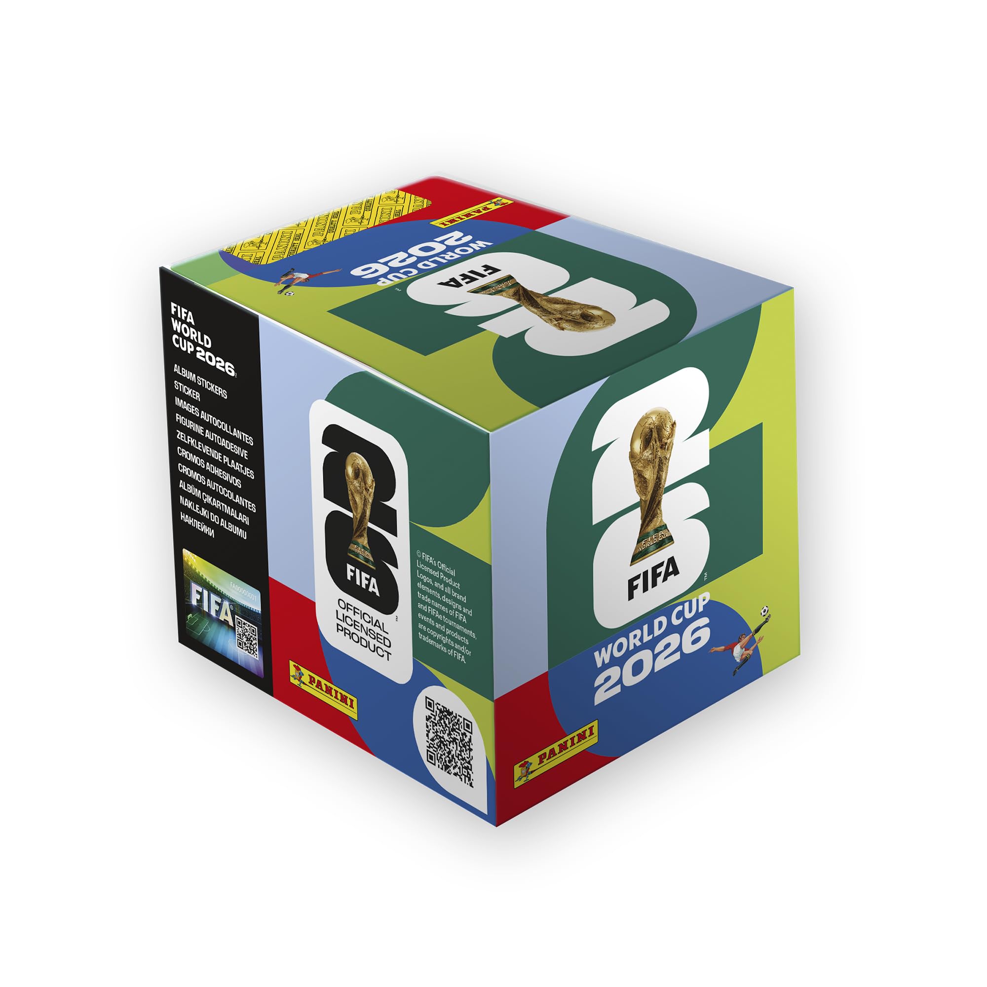 Panini FIFA World Cup 2026 Sticker Collection - 50 Sticker Packs | 100% Official 1