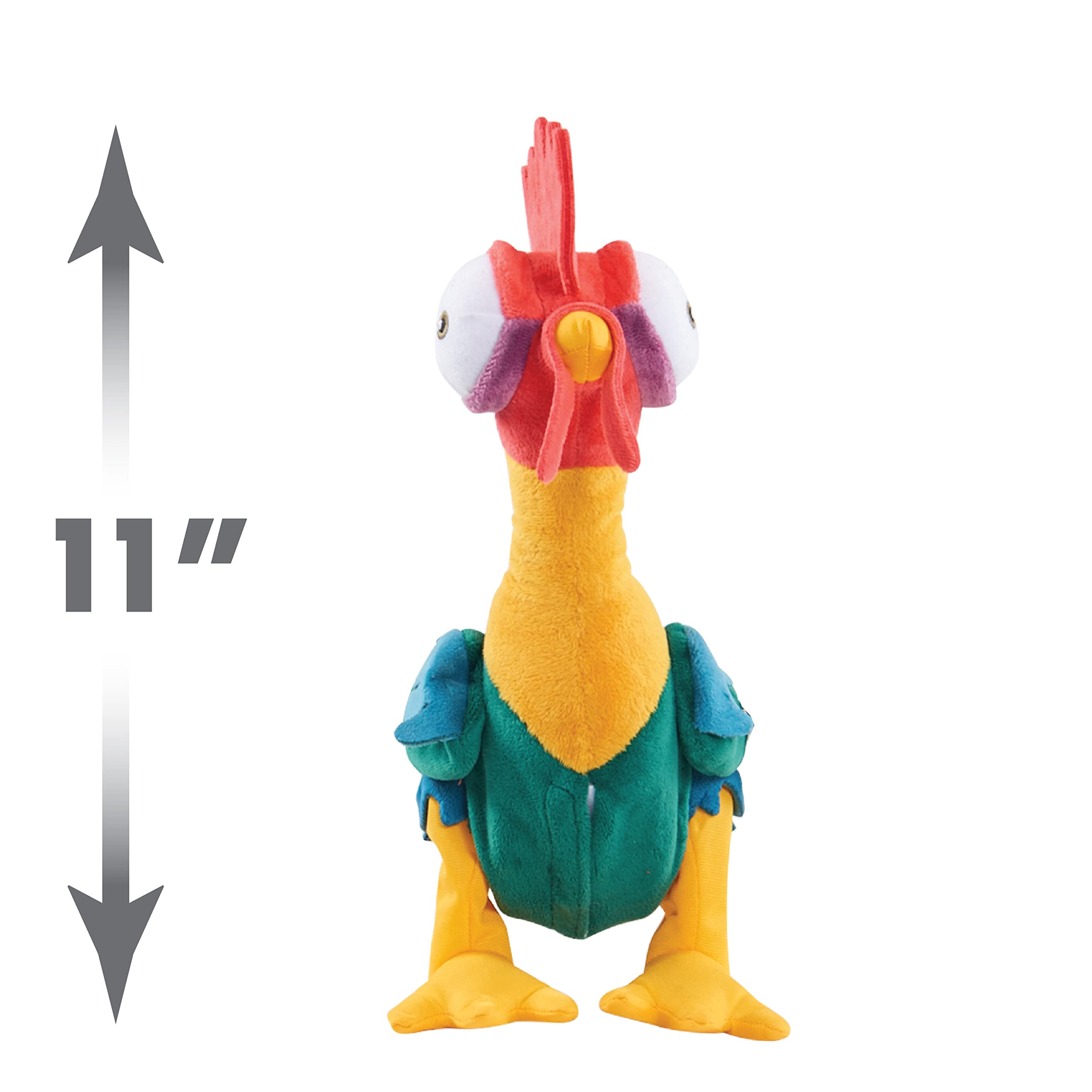 Just Play Moana Hei Hei Feature Plush - Interactive Dancing & Clucking Plush Toy 2