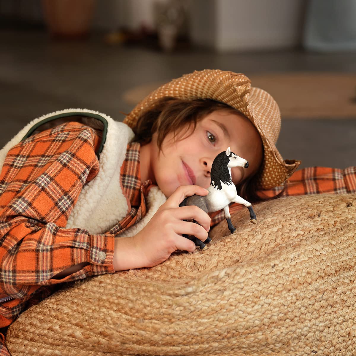 Schleich 13821 Andalusian Stallion - Horse Club Figurine for Kids 5+ 7