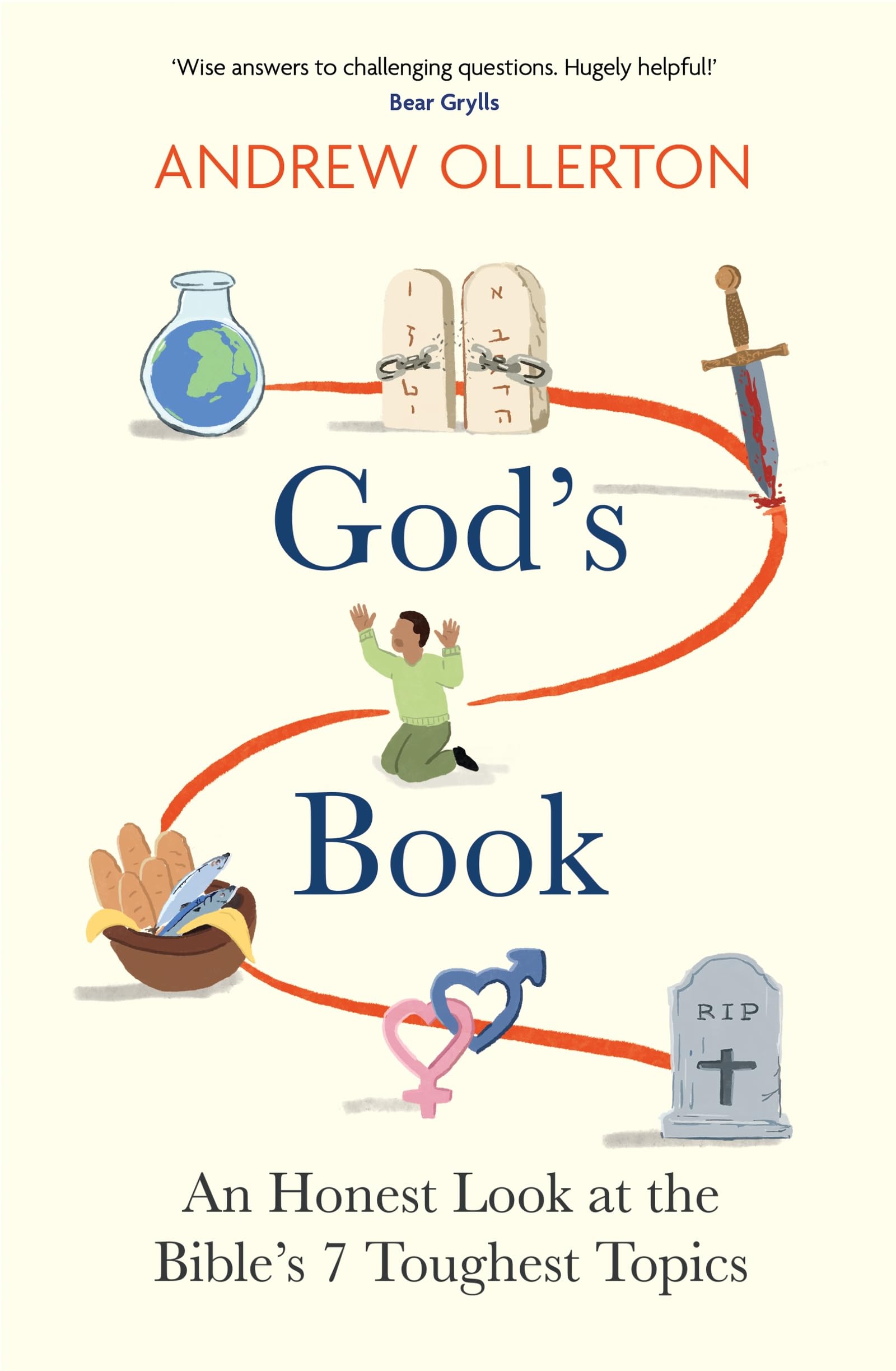 God's Book: An Honest Look at the Bible's 7 Toughest Topics by Andrew Ollerton (Paperback) 1