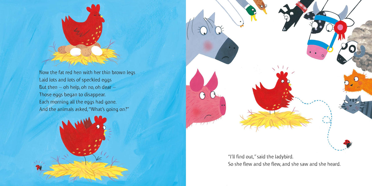 Macmillan What the Ladybird Heard Next - Rhyming Farm Adventure, 30 Pages
