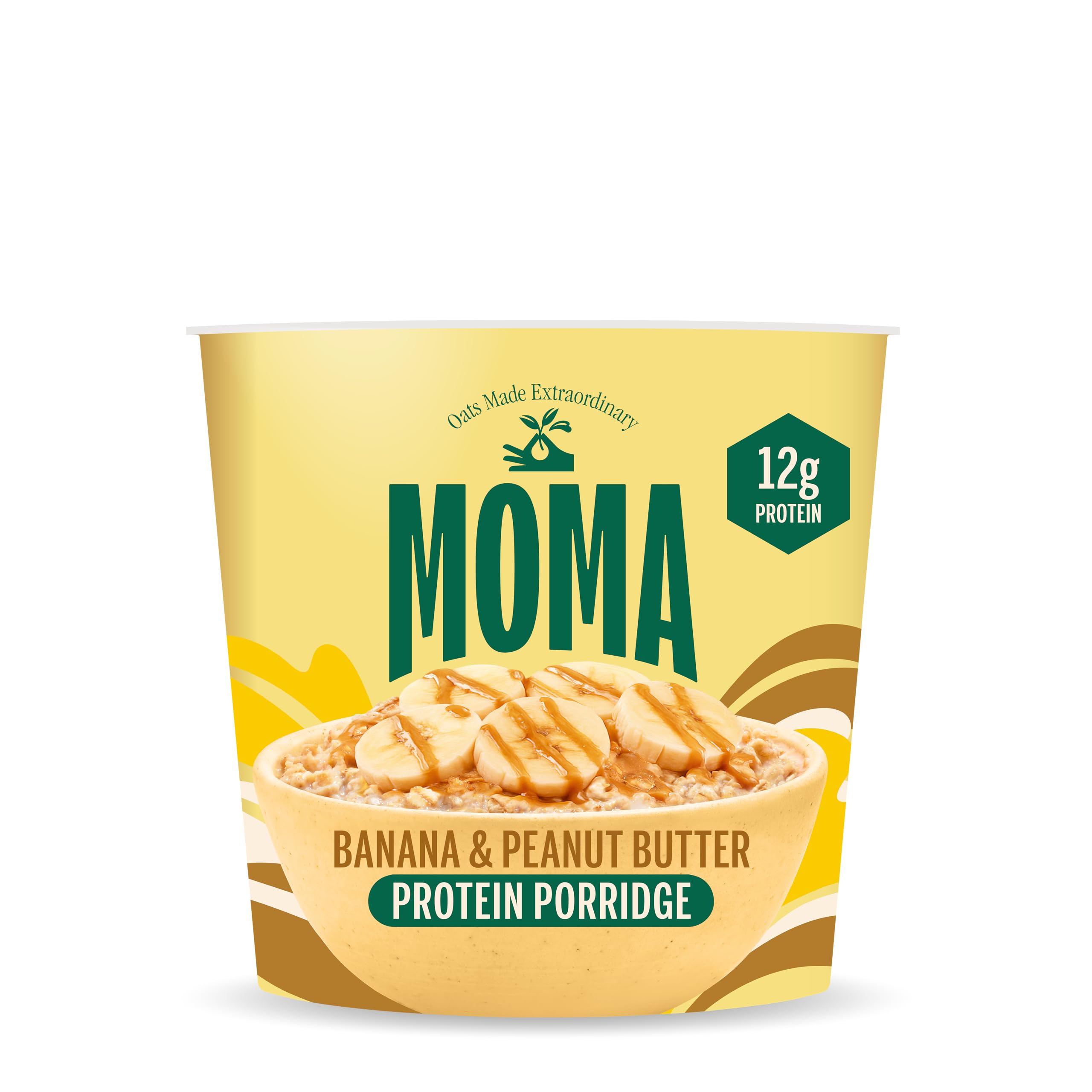 MOMA Banana & Peanut Butter Porridge Pot 65g 1