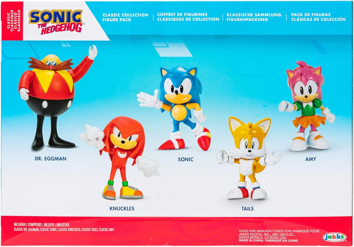 JAKKS Pacific Sonic the Hedgehog - 5-Pack 6cm Figurines (414524)