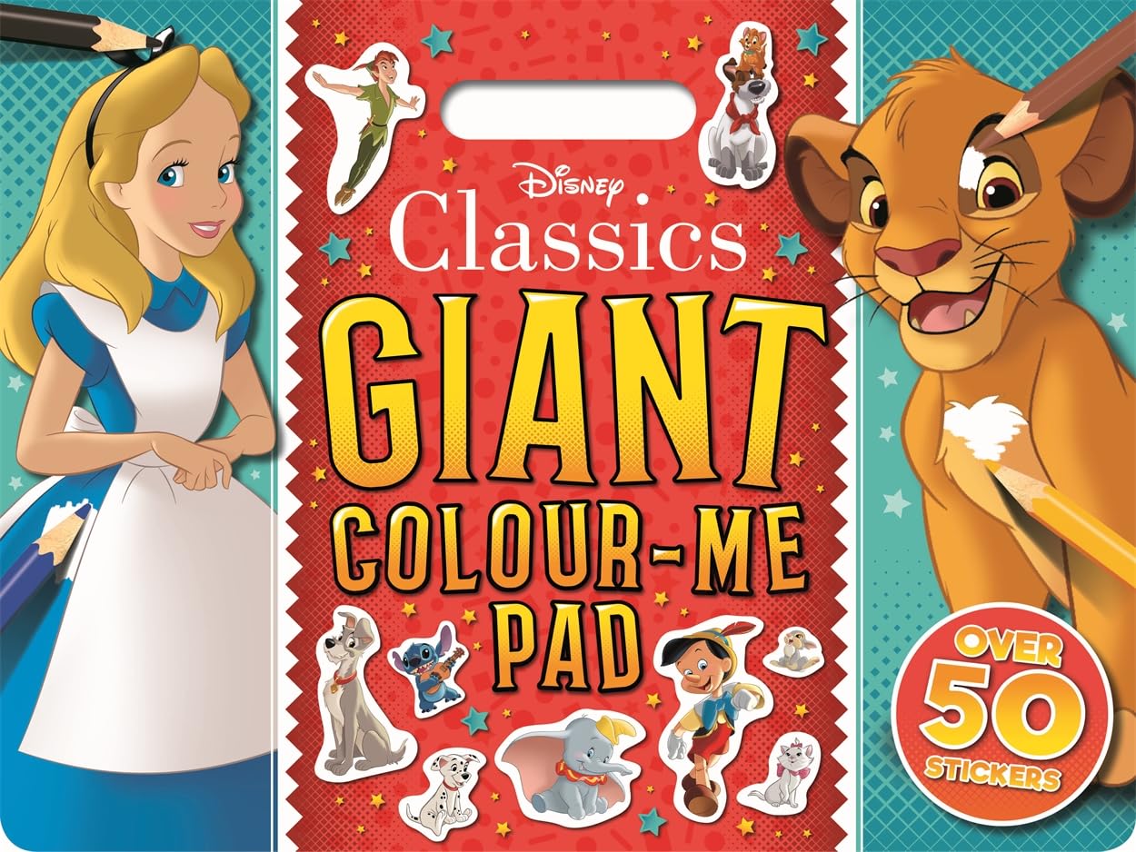 Autumn Disney Classics: Giant Colour-Me Pad | Paperback | Classic Edition