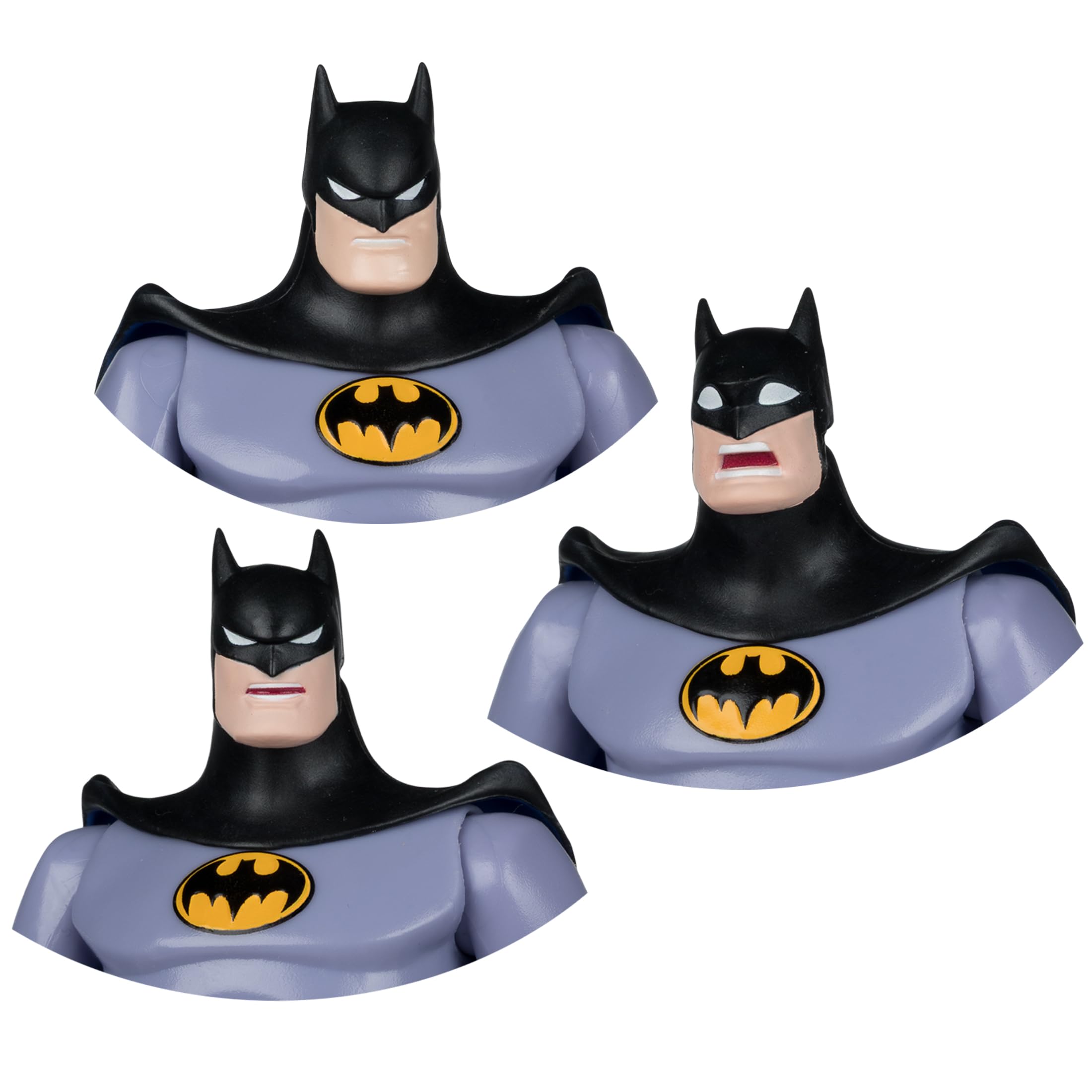 McFarlane Batman: The Animated Series Batman 6-Inch Action Figure | Articulated | Includes Alternate Heads 4