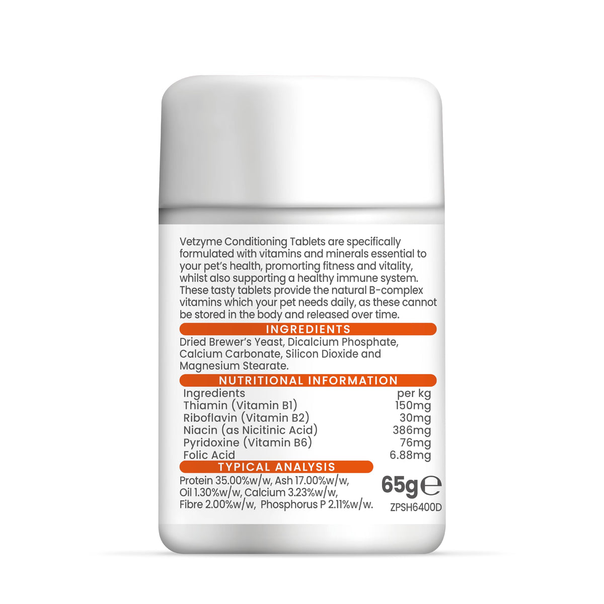 Vetzyme Conditioning Dog Supplements - 100 Tablets