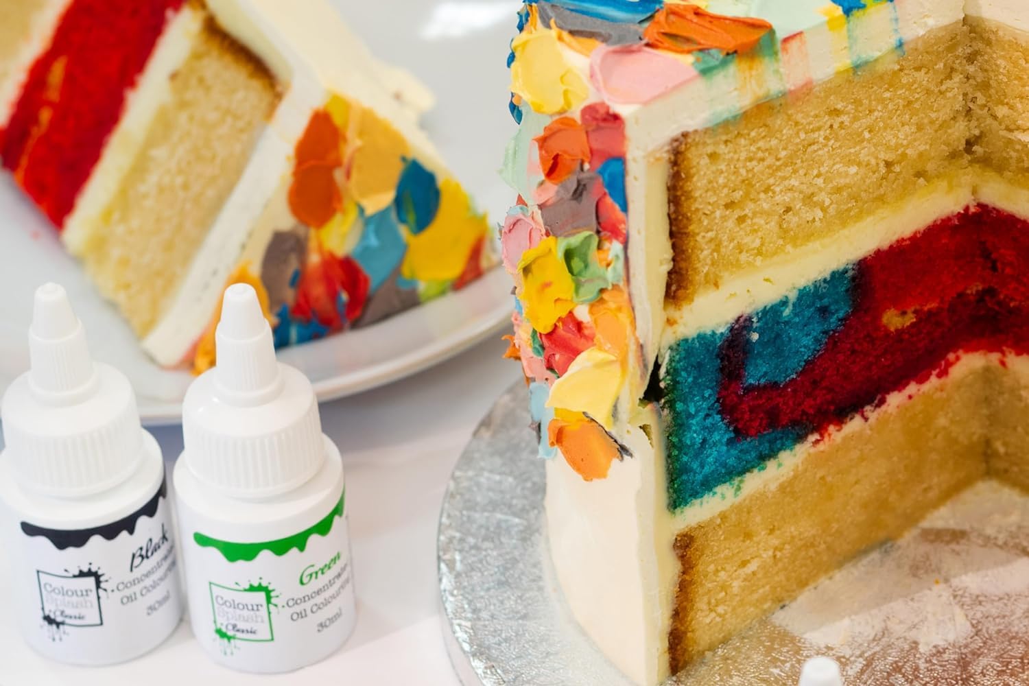 Colour Splash - Oil Based Food Colour Black | Vibrant Edible Colouring for Baking | 30ml 14