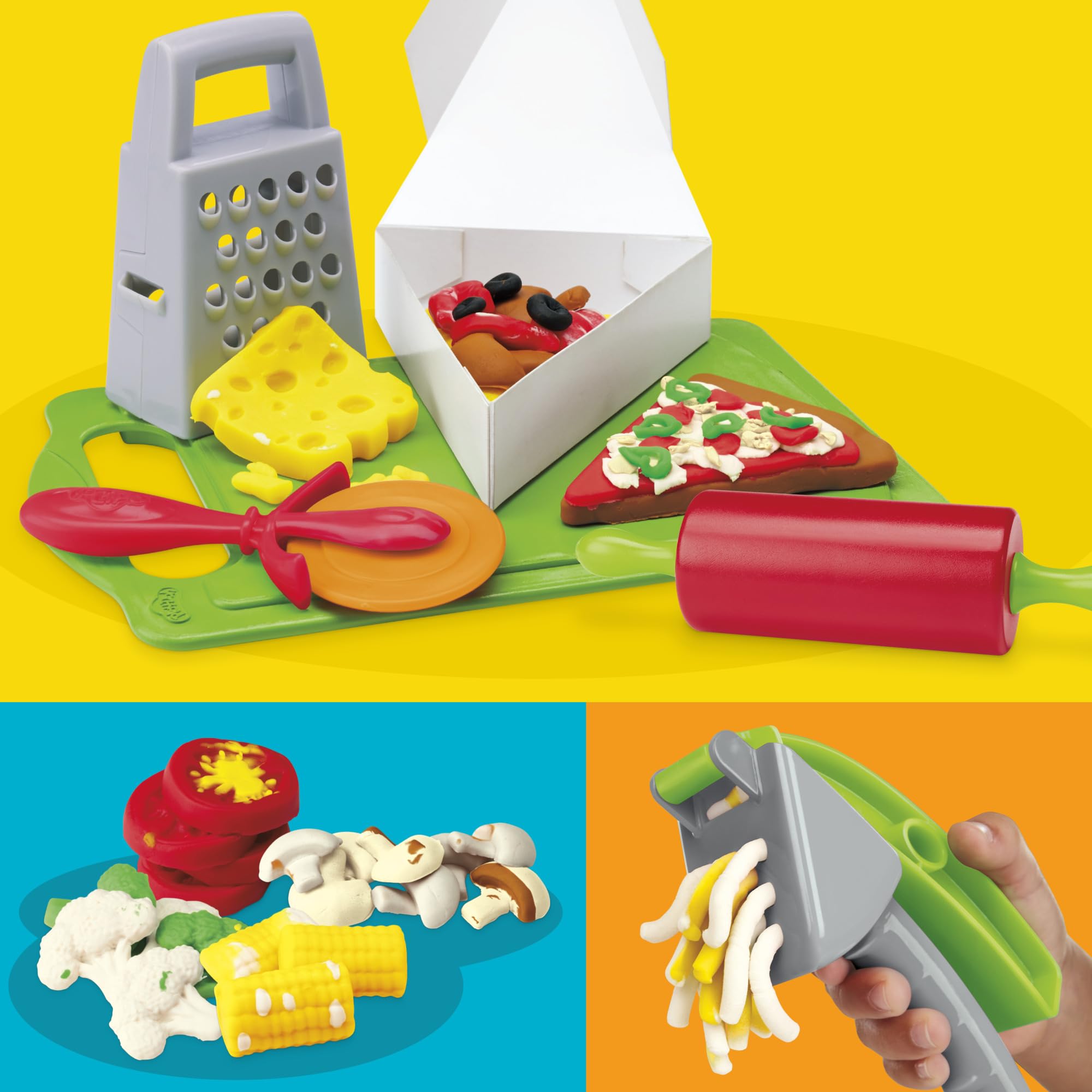 Play-Doh Pizza Slice Playset - Ages 3+ | Unisex Children 2