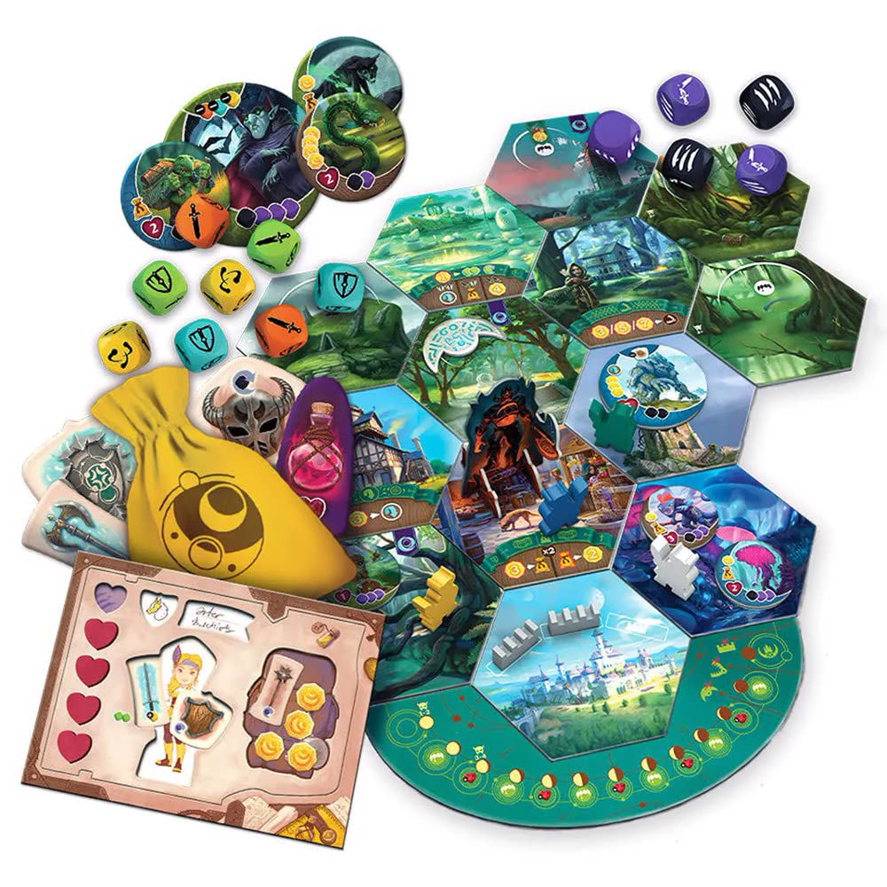 Rebel Studio Chronicles of Avel Cooperative Board Game | 4 Players | 60 Minutes Playtime