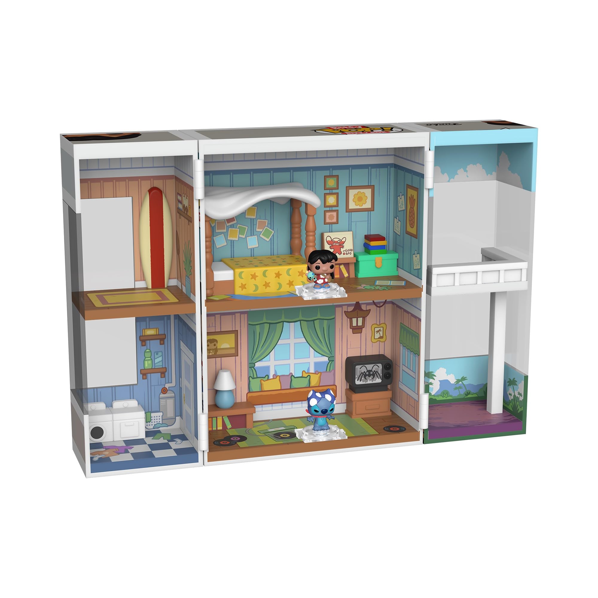 Funko Bitty Pop! Bitty Boxes: Lilo & Stitch - Lilo's Home Playset | Vinyl | Multicolor 2