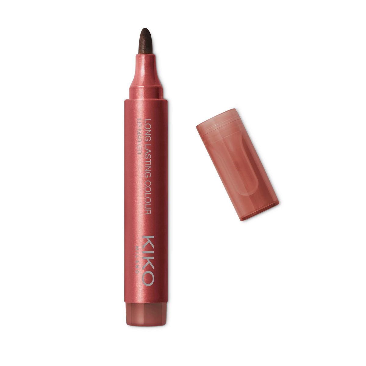KIKO Milano Long Lasting Colour Lip Marker 111 - Brick Red, No Transfer, Up to 10 Hours