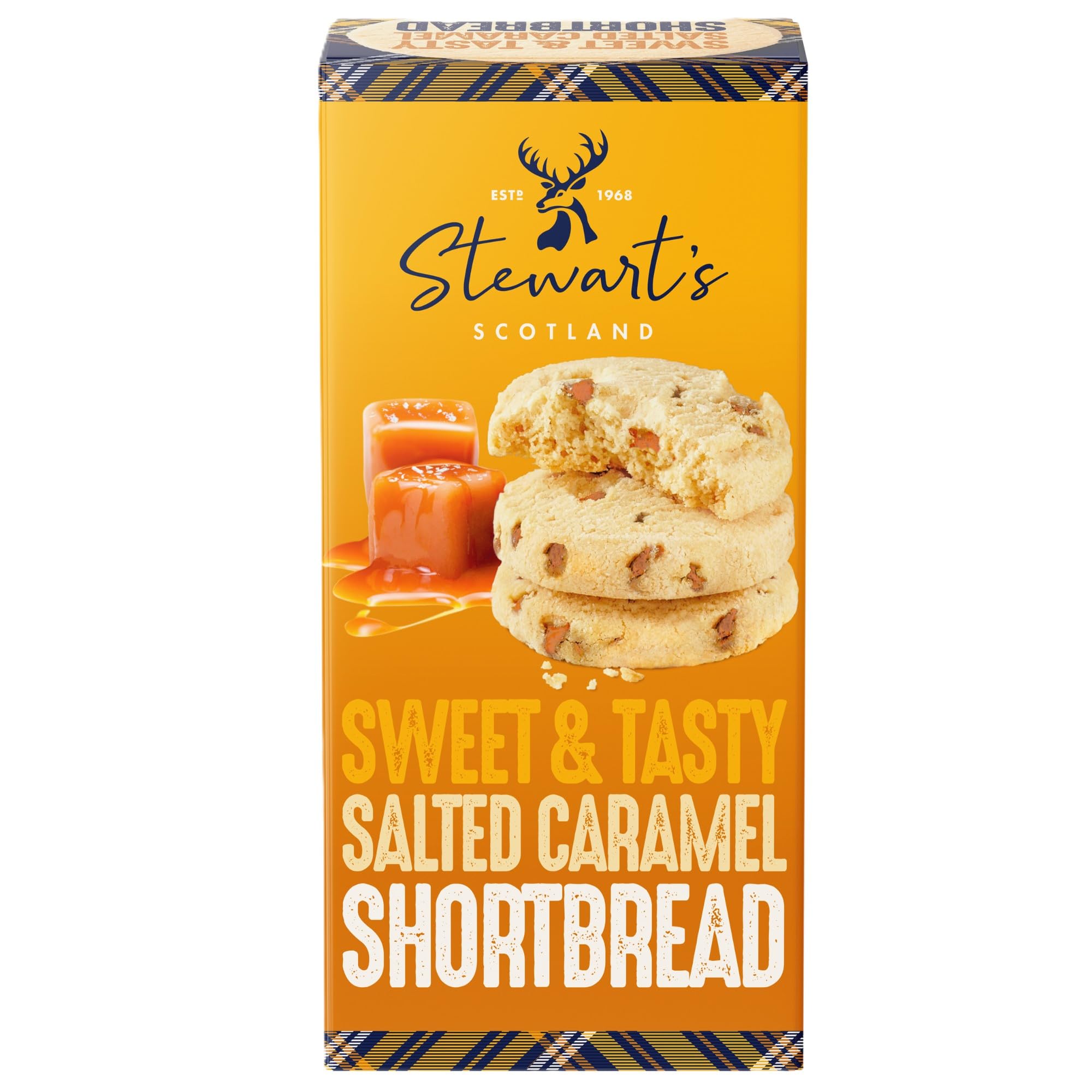 Stewart's Signature Salted Caramel Shortbread 160g 1