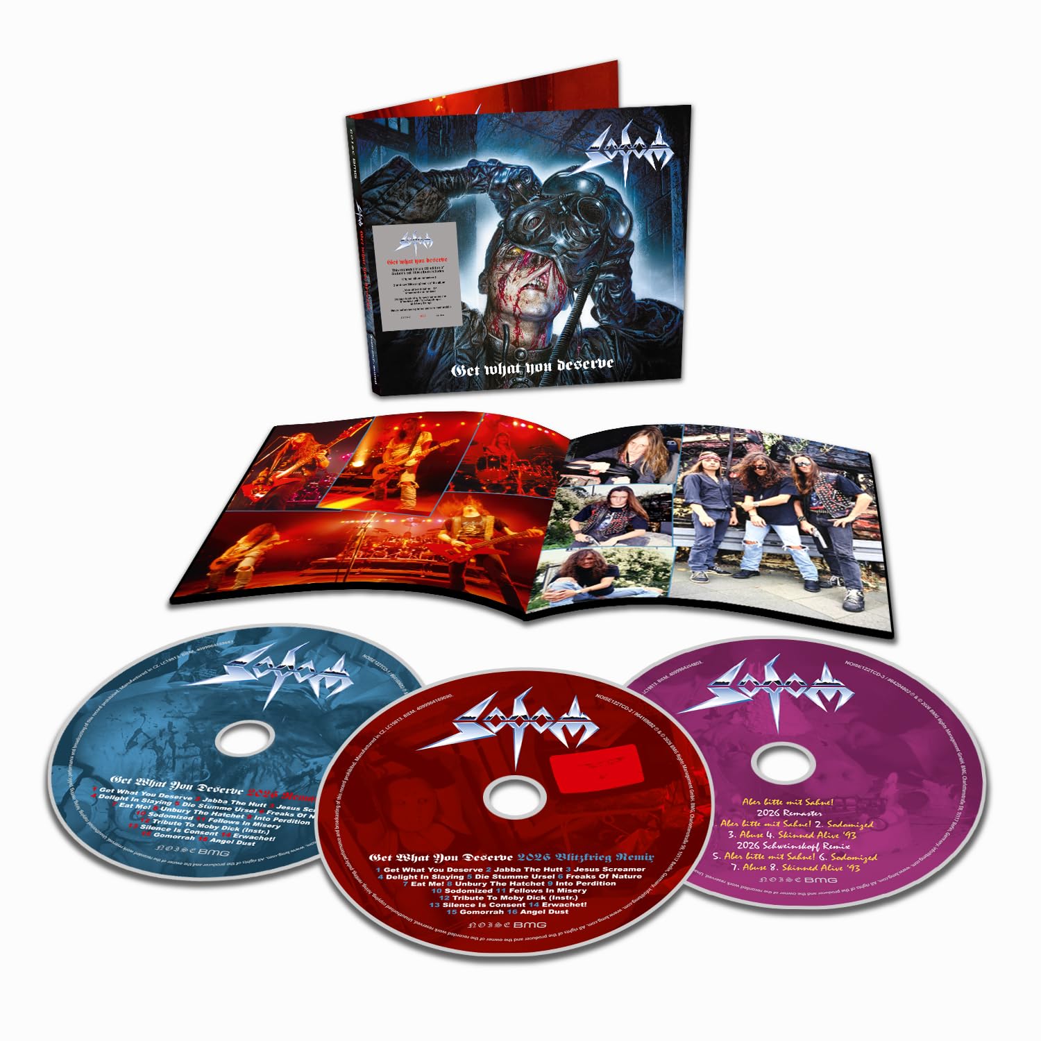 Sodom - Get What You Deserve [3 CD Box set] 1