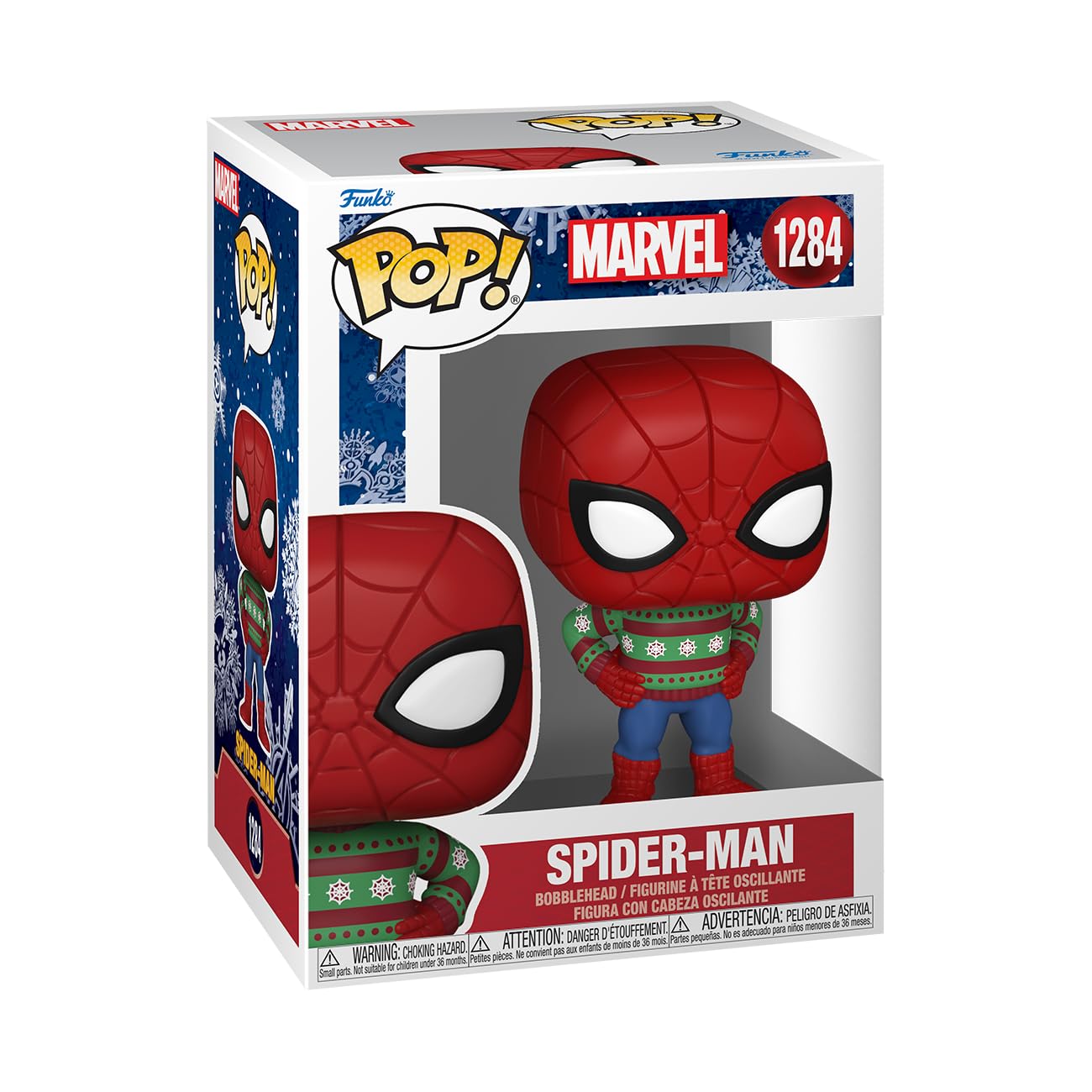 Funko Pop! Marvel: Holiday - Spider-Man Vinyl Figure (SWTR) 1