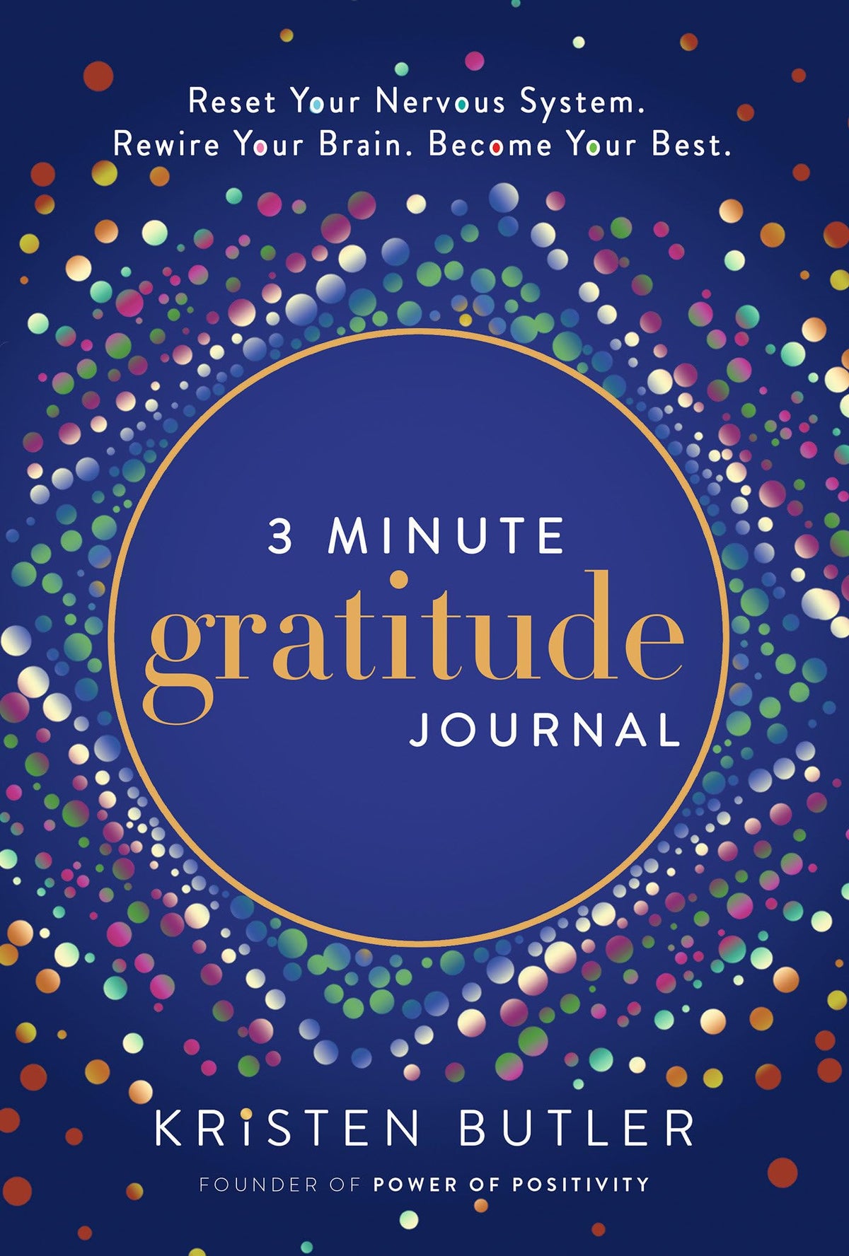 Hay House 3 Minute Gratitude Journal - 90-Day Guided Journal, Paperback, 208 Pages