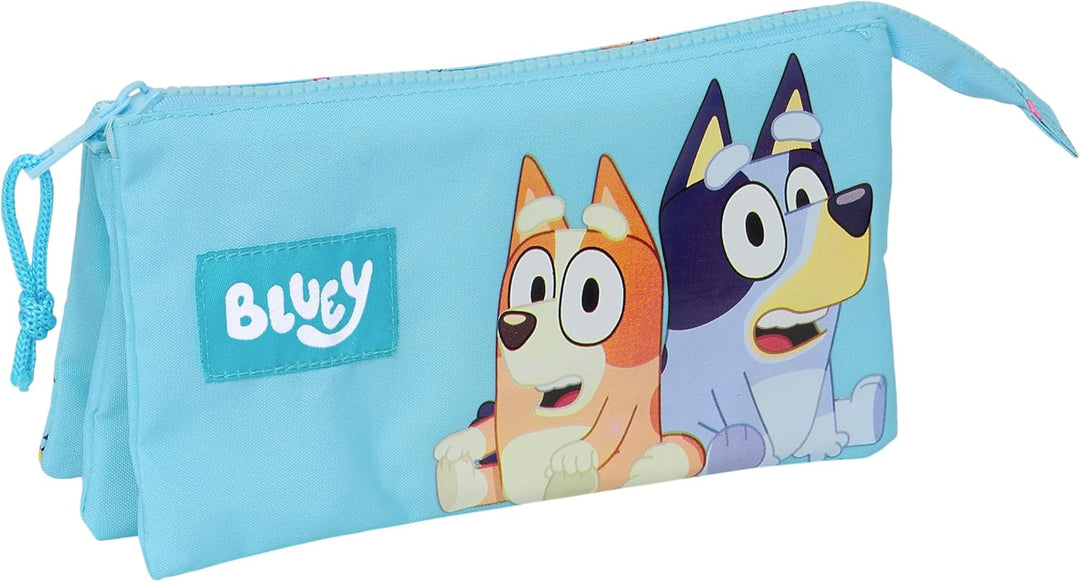 Safta Triple Pencil Case Blue (M744-812433744)