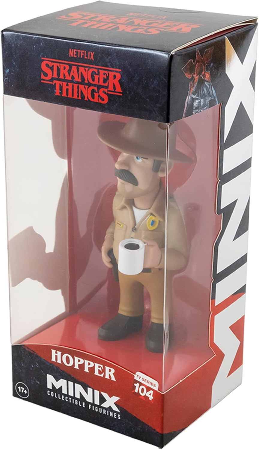 Bandai Minix Stranger Things - Jim Hopper Collectible Figure (13876)