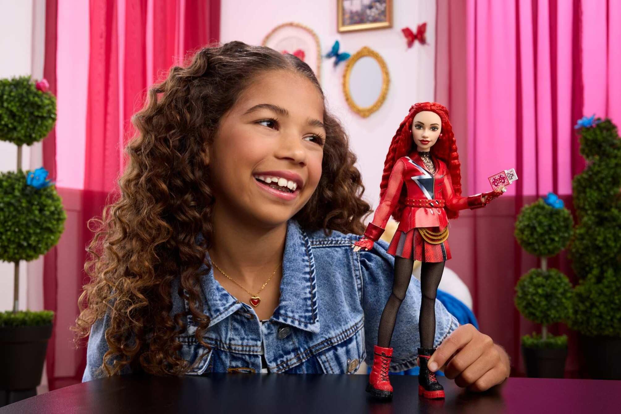 Mattel Disney Descendants: Wicked Wonderland Red Fashion Doll - Ages 4+ | 11 Posable Joints | Multicolor 2
