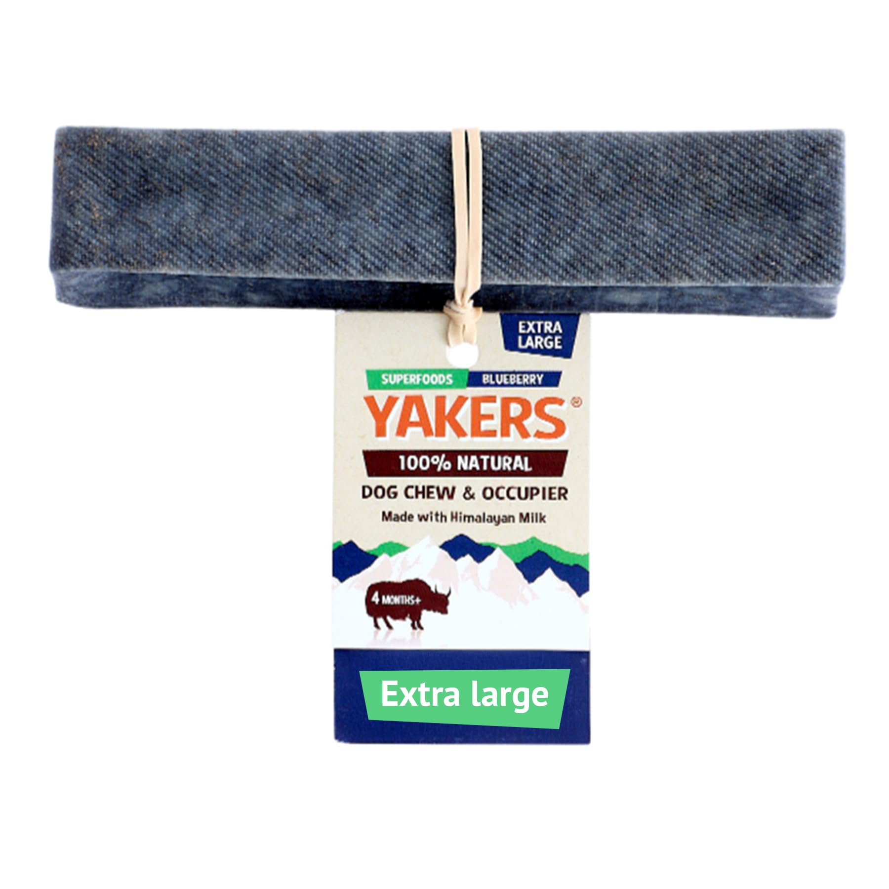 Yakers Blueberry Dog Chew Extra Large | 140g Pack of 1 | All Breeds 1