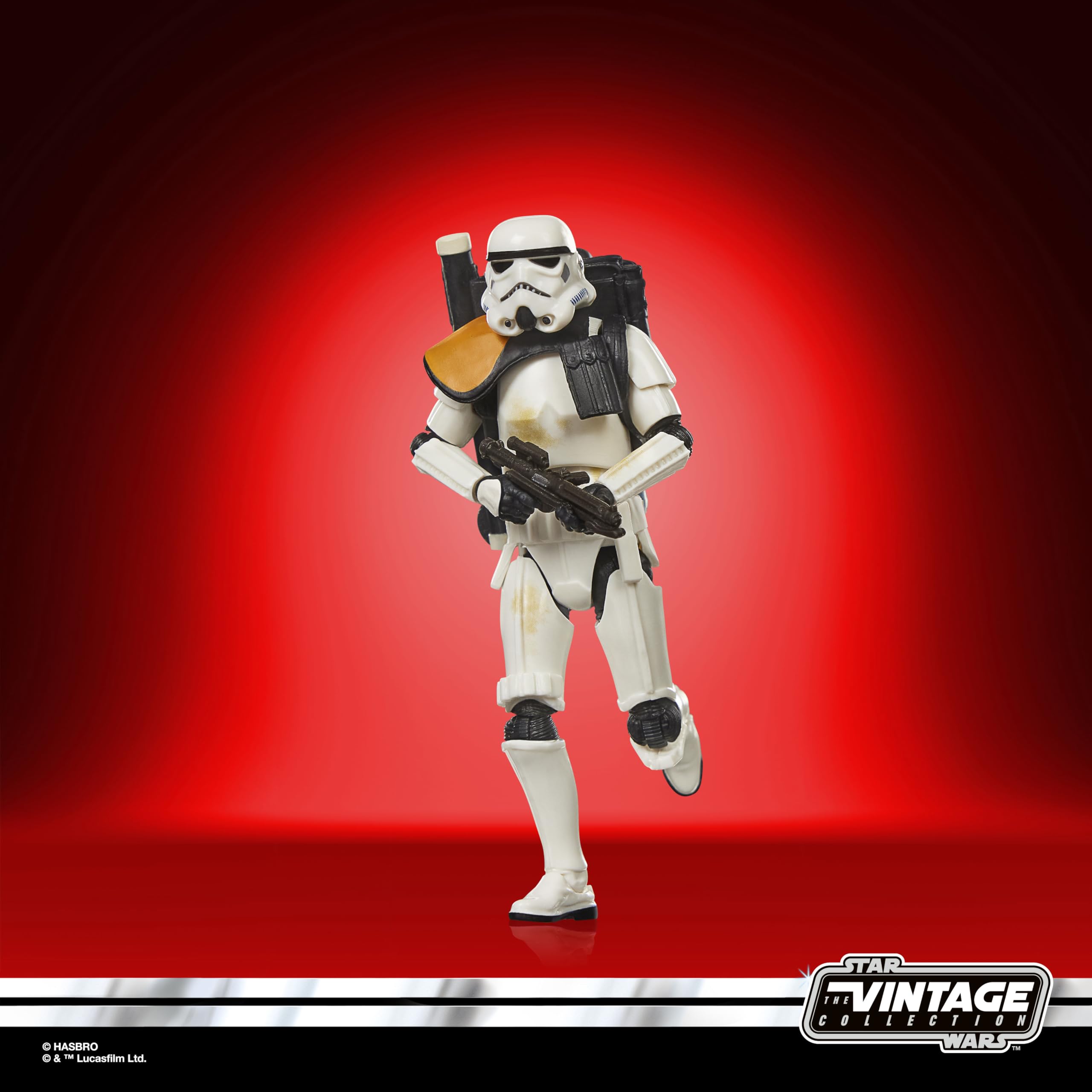 Star Wars The Vintage Collection Sandtrooper (Squad Leader) Action Figure - 3.75 Inch, Ages 4+ 5