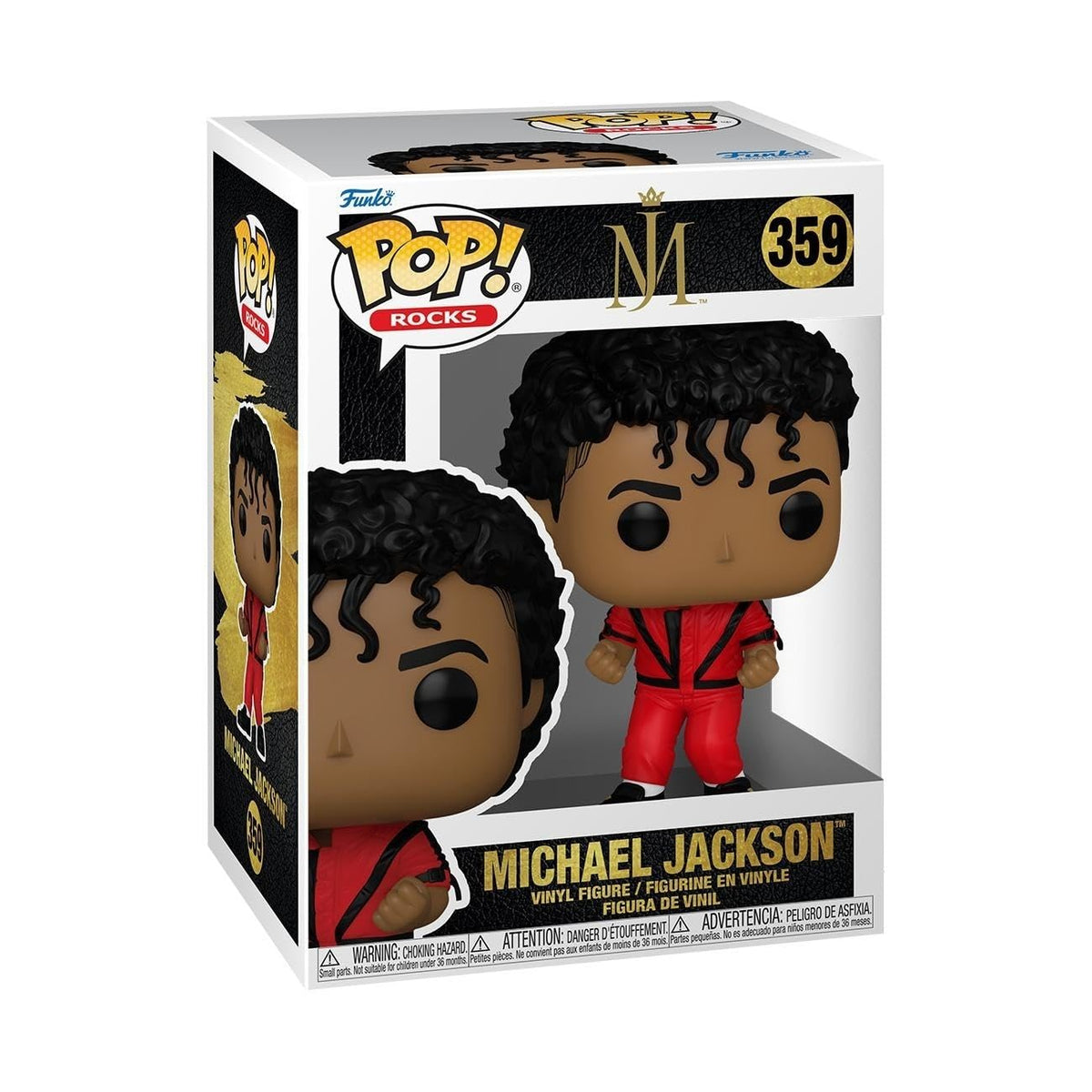 Funko Michael Jackson - Thriller Collectable Vinyl Figure | 3.75 Inches
