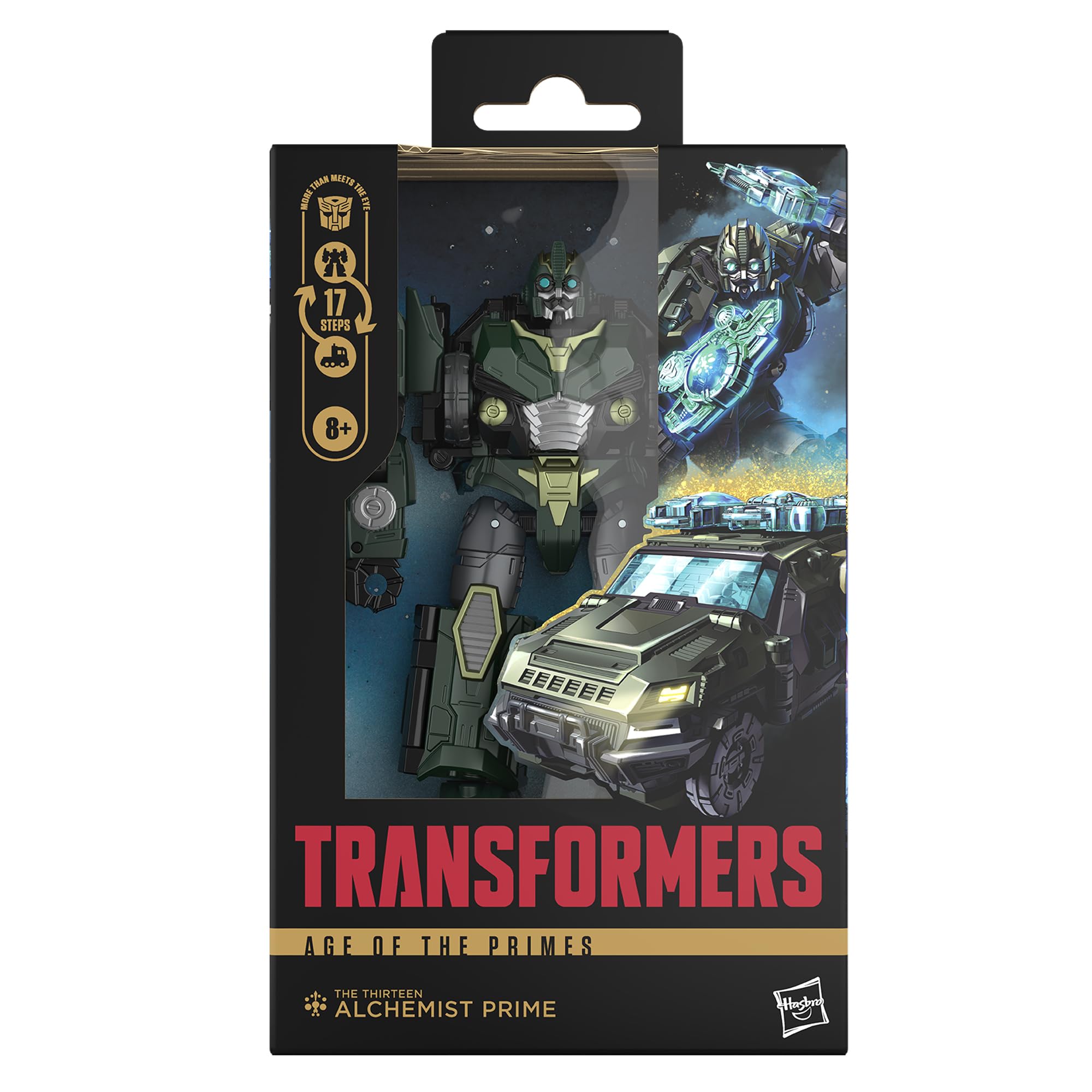 Transformers Age of the Primes Deluxe Class Alchemist Prime Action Figure | 5.5-inch | 17 Steps 5