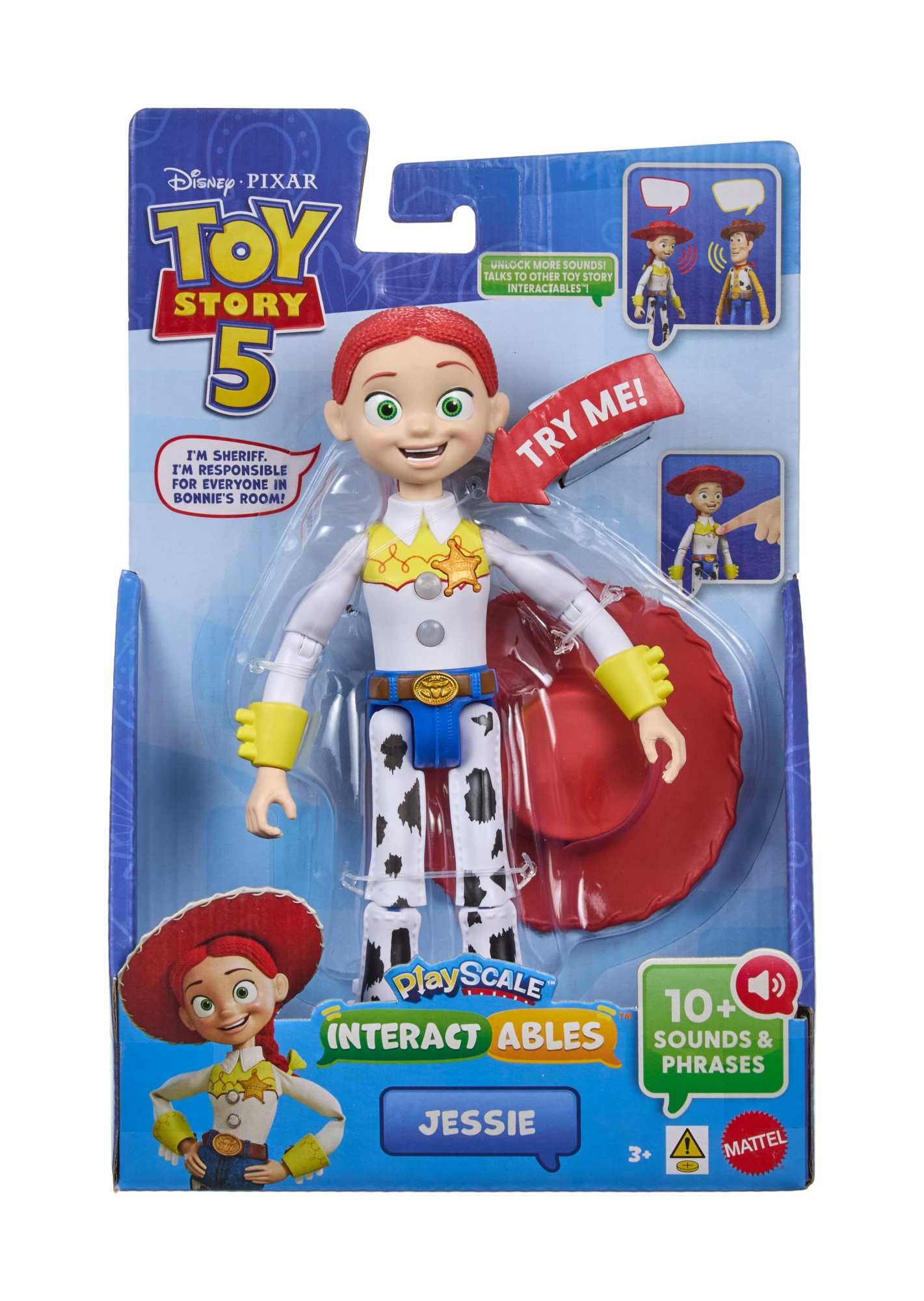 Mattel Disney and Pixar Toy Story 5 Interactables Jessie Action Figure - 7 Inch Scale 6