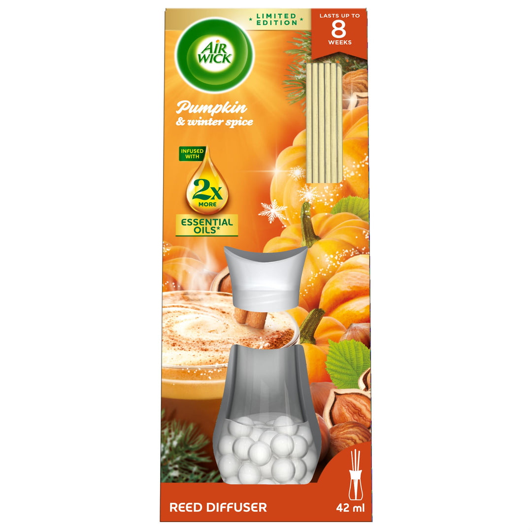 Air Wick Pumpkin Spice & Everything Nice Reed Diffuser - 42 ml
