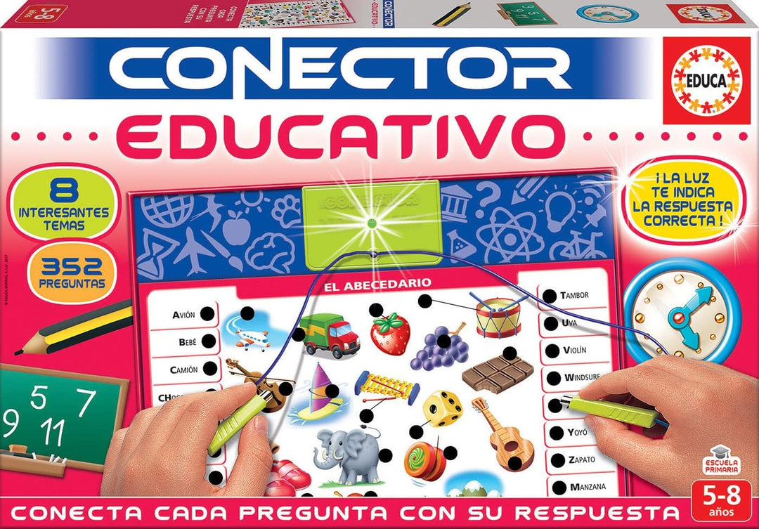 Connector Educational Game - Educa Borrás (Multicoloured, 2000-Piece Set)