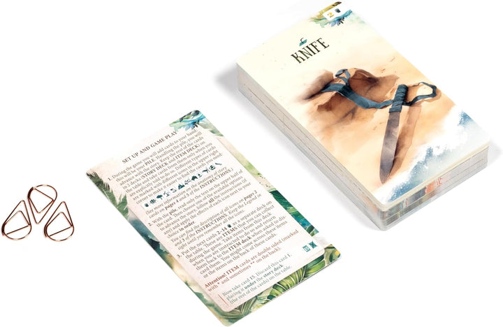 Alley Cat Games Washed Ashore Card Based Choose Your Own Adventure Game