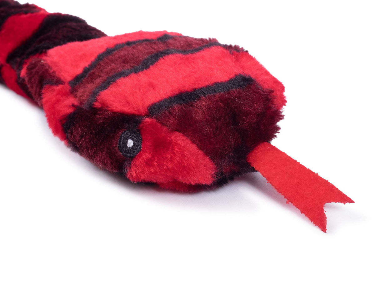 Petface Snake Plush Dog Toy - 70cm, Squeaky, Durable 3