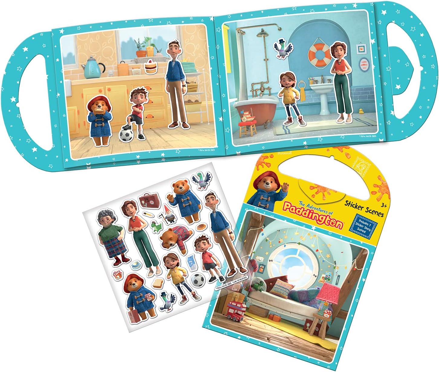 Paper Projects The Adventures of Paddington - Sticker Scene Activity Set 2