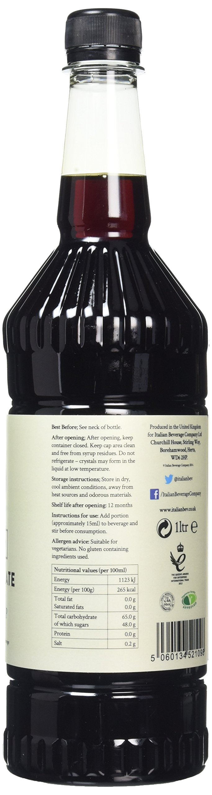 Simply Chocolate Syrup - 1 Litre Bottle | Dessert Topping for Ice Cream & Pancakes 3