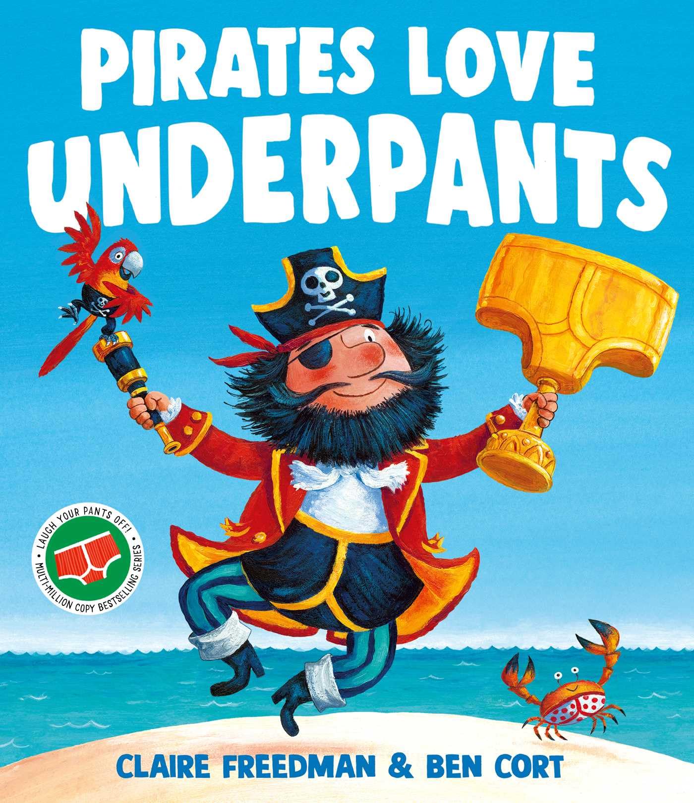 Simon & Schuster Pirates Love Underpants Picture Book Reissue 2025 | Ages 3-5 1