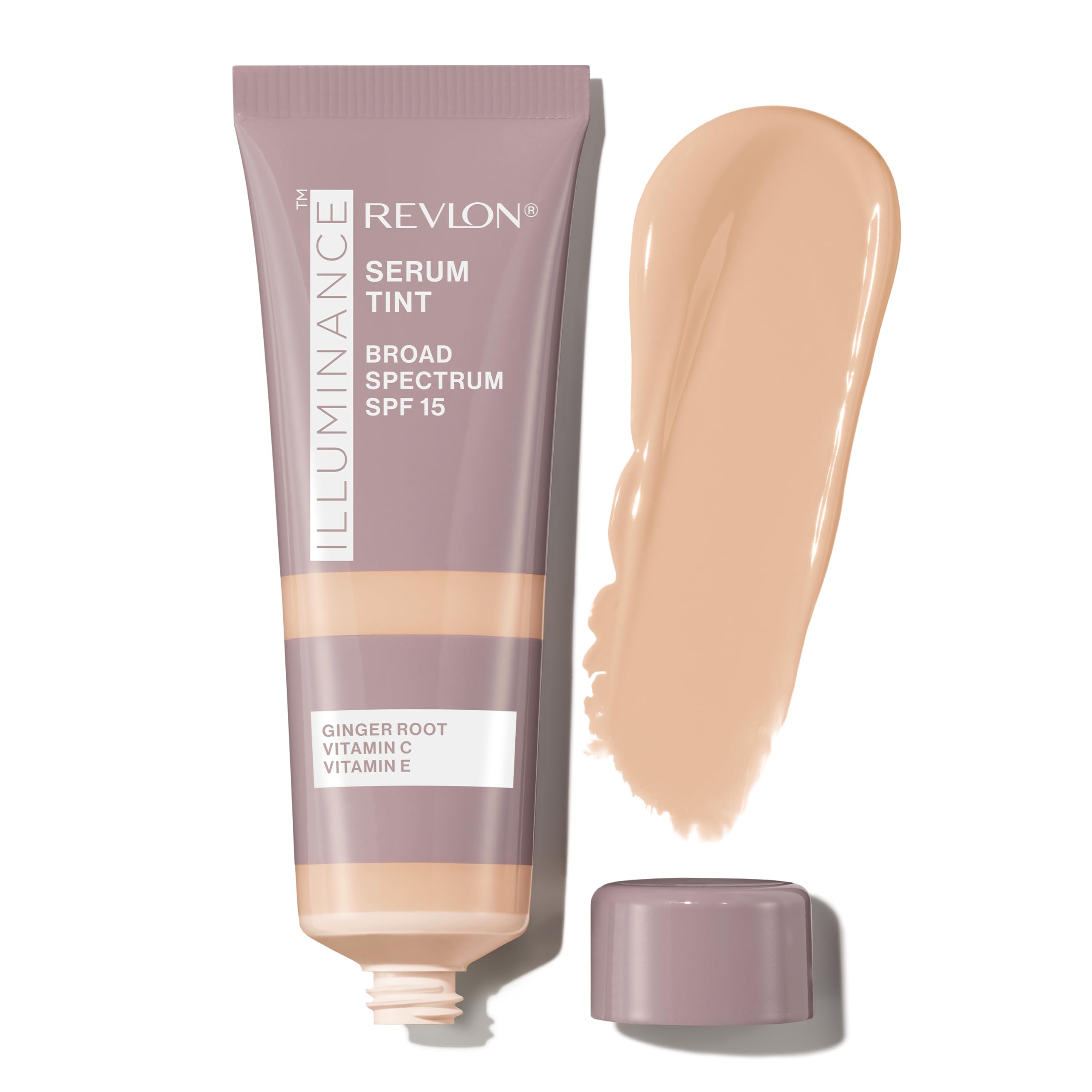Revlon Illuminance Serum Tint - Light Buildable Coverage, Natural Glow, SPF 15, Cool Beige (28 ml)
