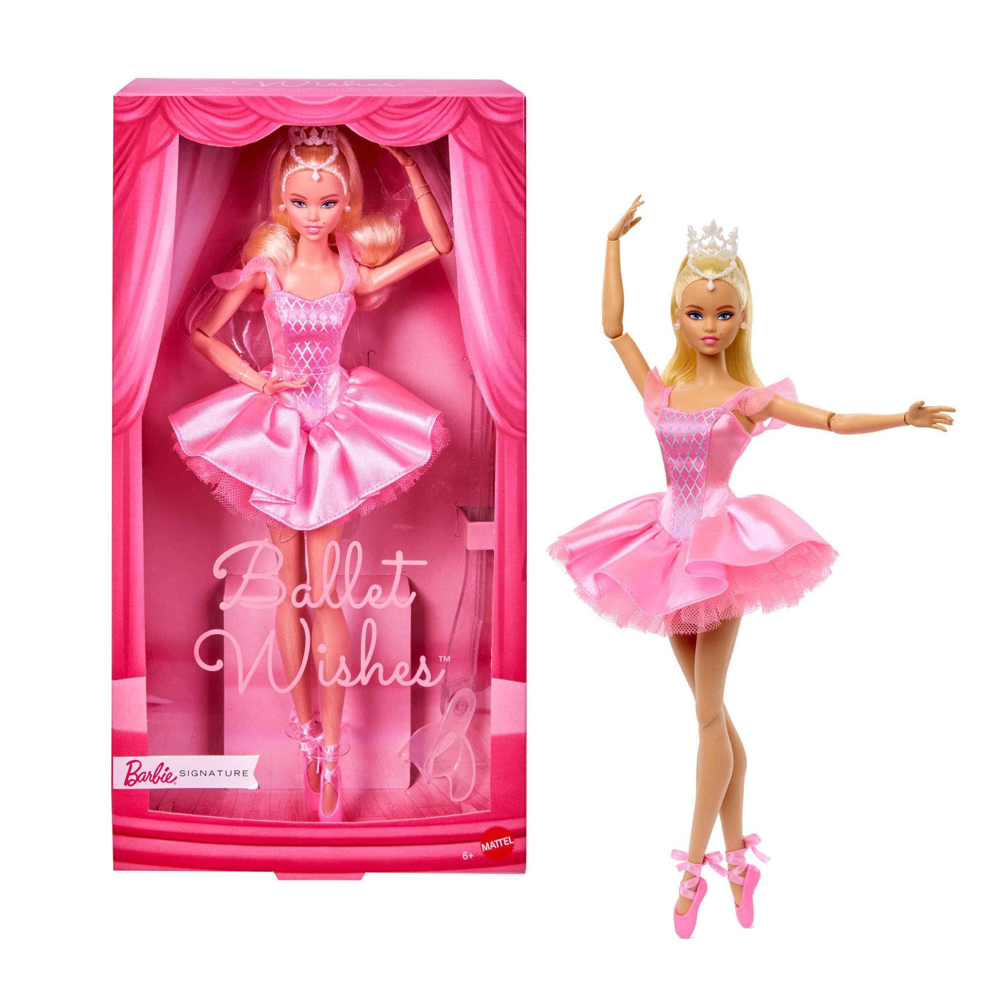Barbie Signature Ballet Wishes Doll - Collectible Ballerina Doll with Poseable Body, 6+ Years
