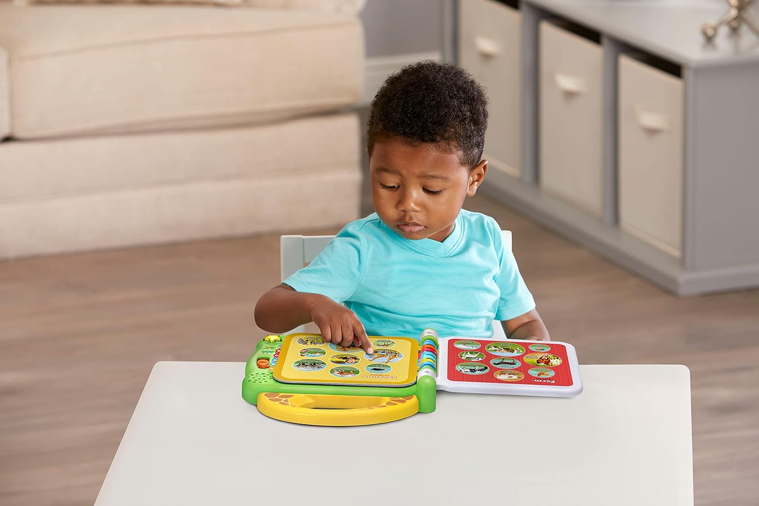 LeapFrog 100 Animals Book, Baby Book with Sounds and Colours for Sensory Play, E 2