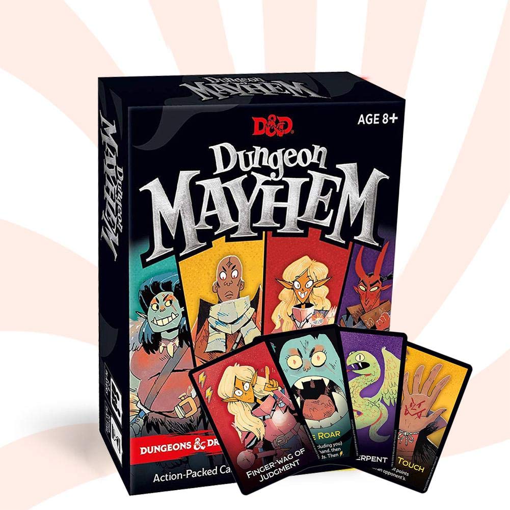 Dungeons & Dragons Dungeon Mayhem Card Game | 2-4 Players | Ages 8+ 7