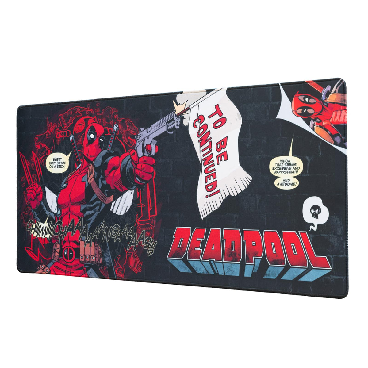 Grupo Erik Marvel Deadpool XXL Mouse Mat | Desk Pad | 80 x 35 cm | Non-Slip
