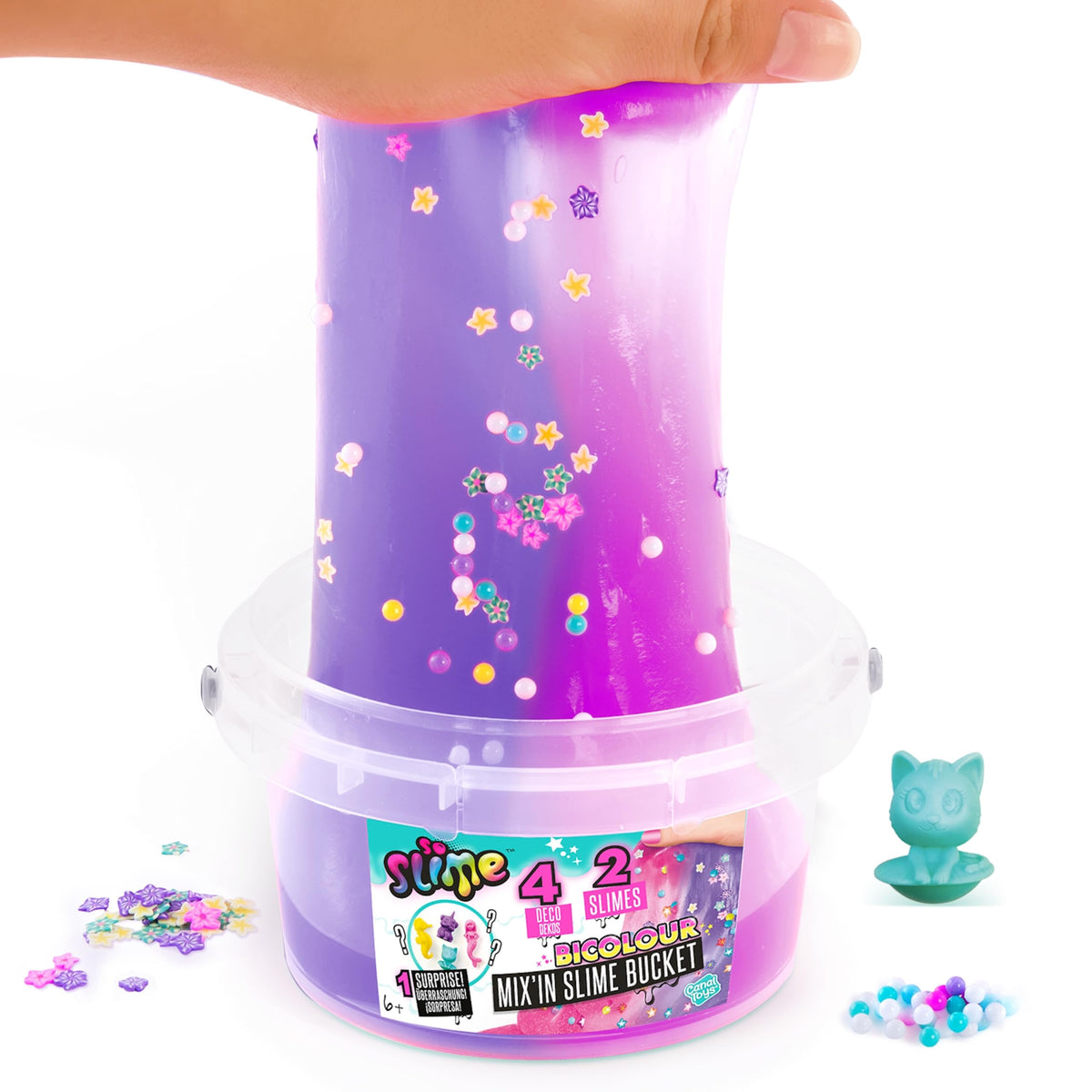 Canal Toys Mix'in Slime Bucket - 400g Slime, Age 6+