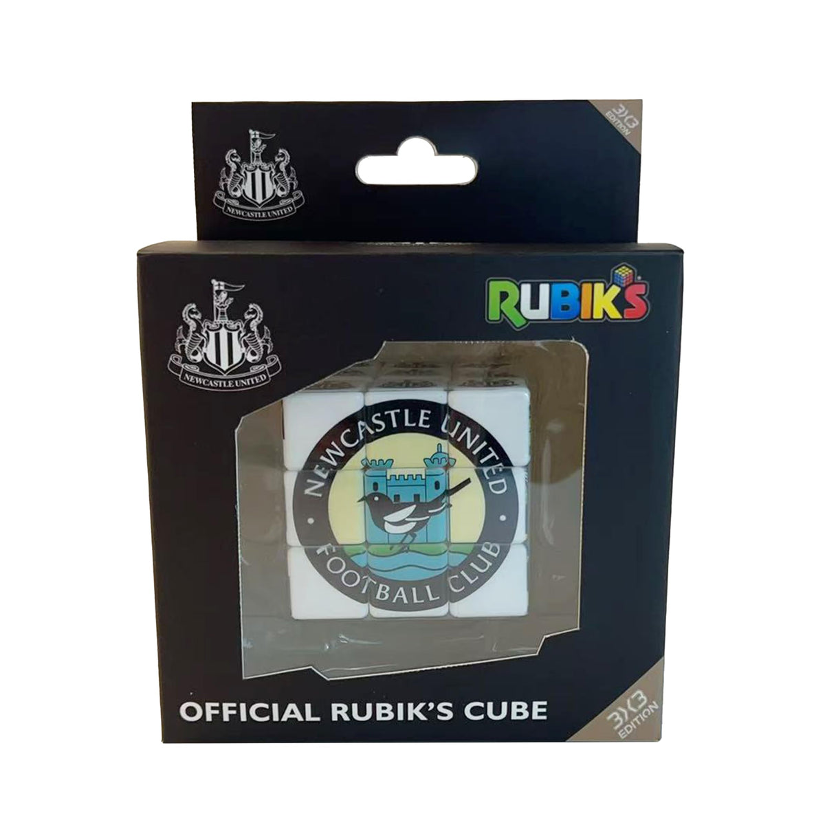 Rubik's Newcastle United Football Club Rubik's Cube - 3D Puzzle, Ages 7+