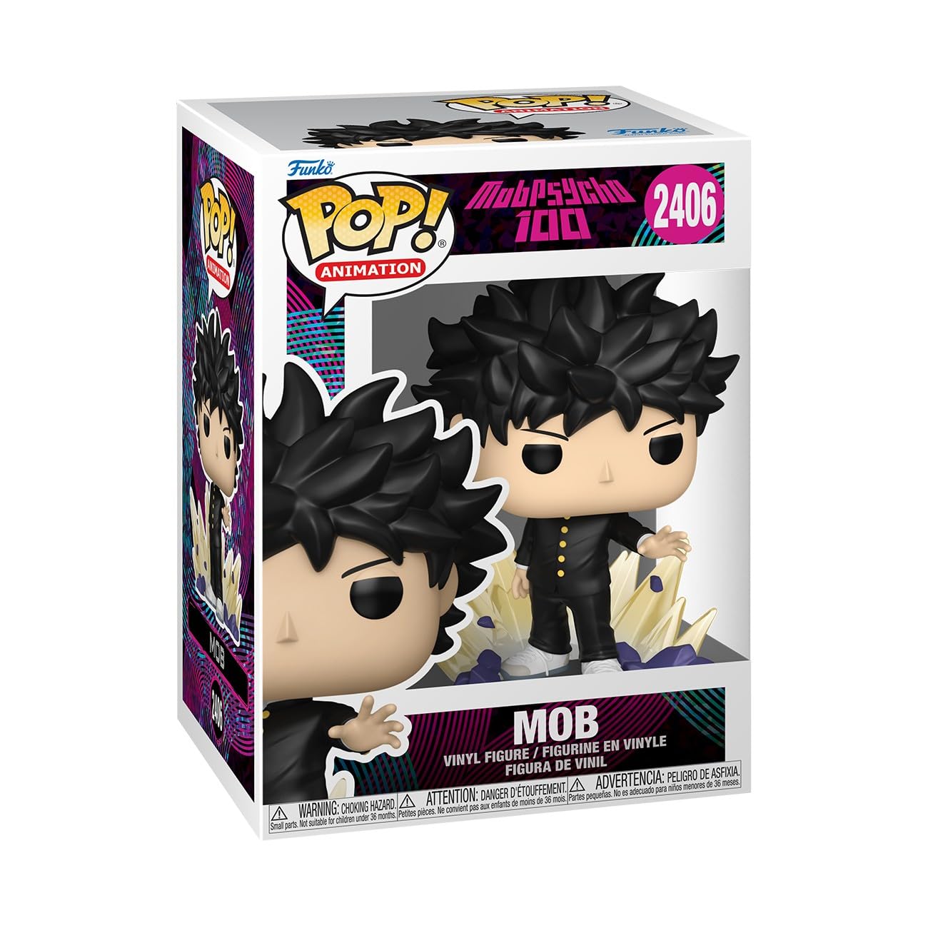 Funko Mob Psycho 100 Shigeo Vinyl Figure - 3.75 Inch | Anime Collectible