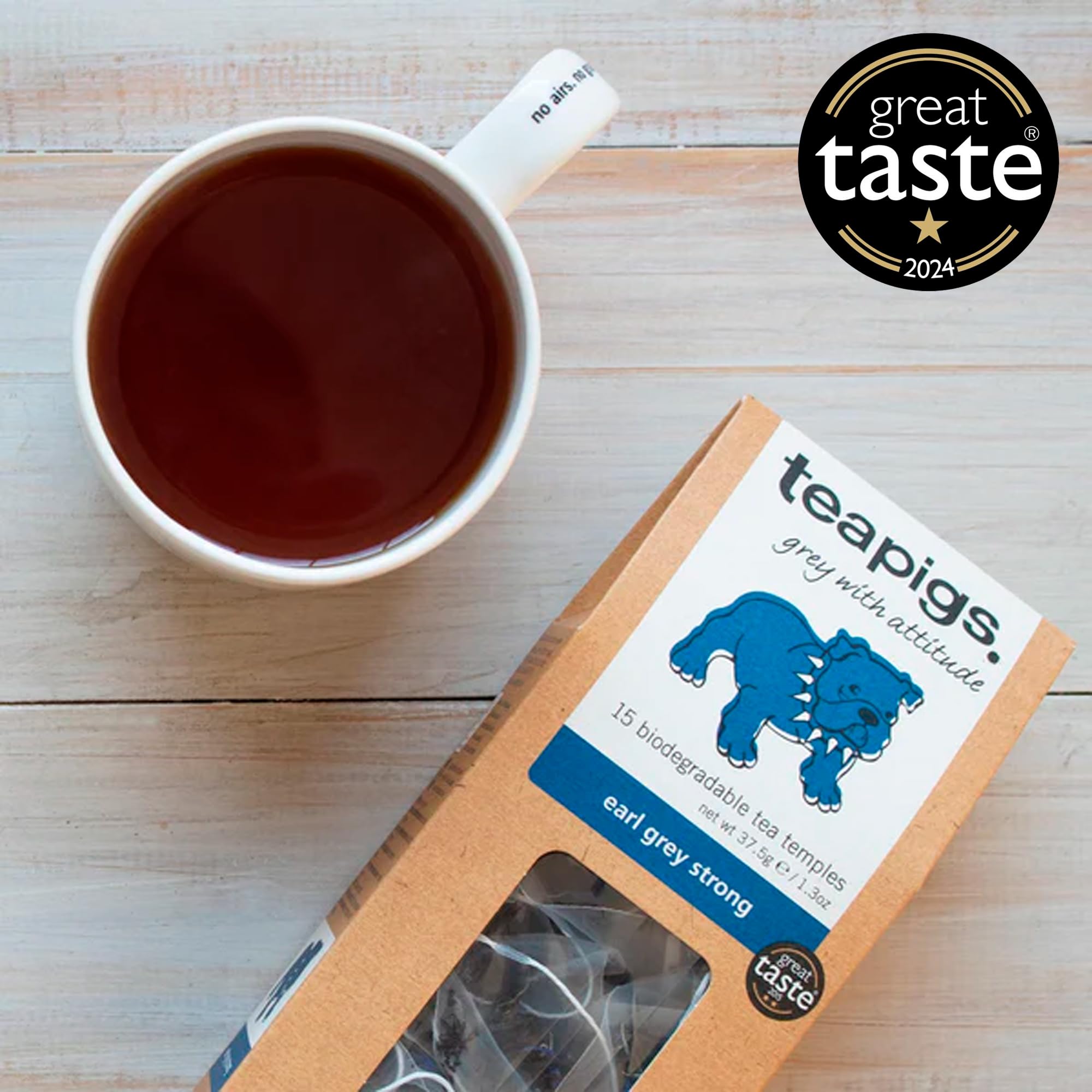 teapigs Earl Grey Strong Tea Bags - 50 Count, 180g | Robust Black Tea with Bergamot 4