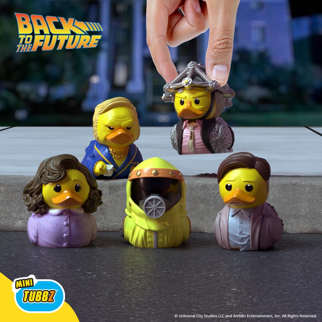 TUBBZ Mini: Back to the Future - Doc Brown 1955 Vinyl Rubber Duck 4