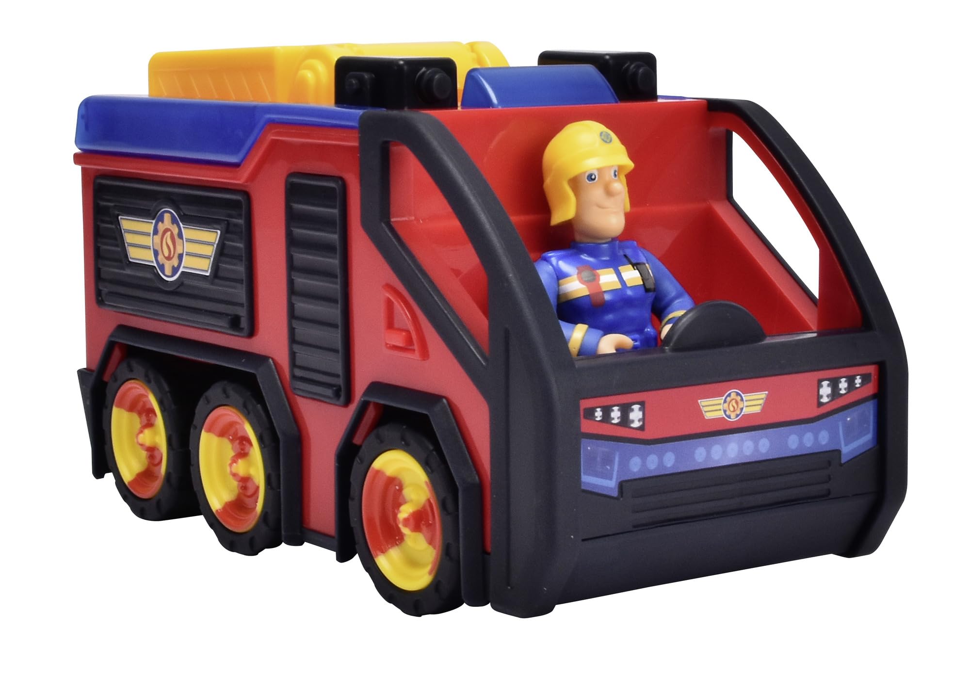 Simba Fireman Sam Junior Jupiter Fire Engine with Sam Figure - Ages 3+ 2