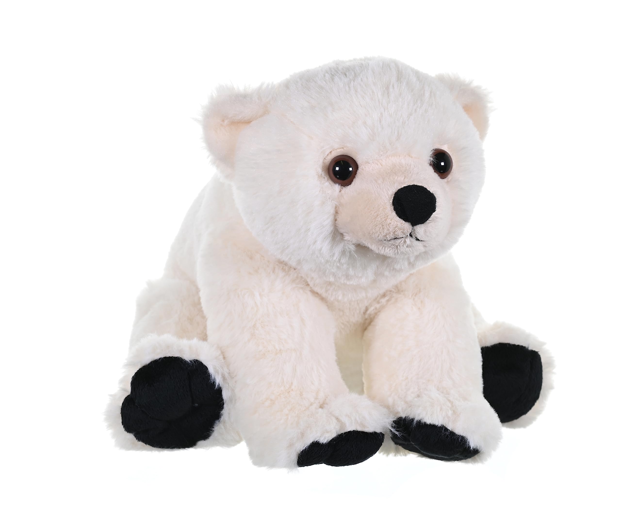 WILD REPUBLIC Polar Bear Baby Plush Soft Toy Cuddlekins 30 cm | Surface Washable
