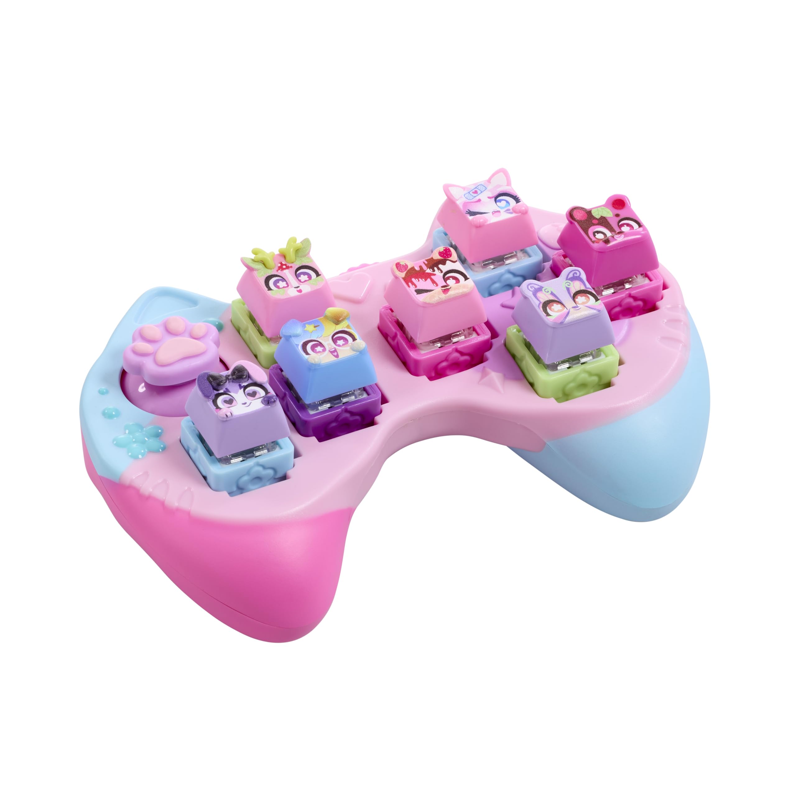 Clickeez: Clickee Controller - 5 Pink Clickable Keyboard Collectibles 2