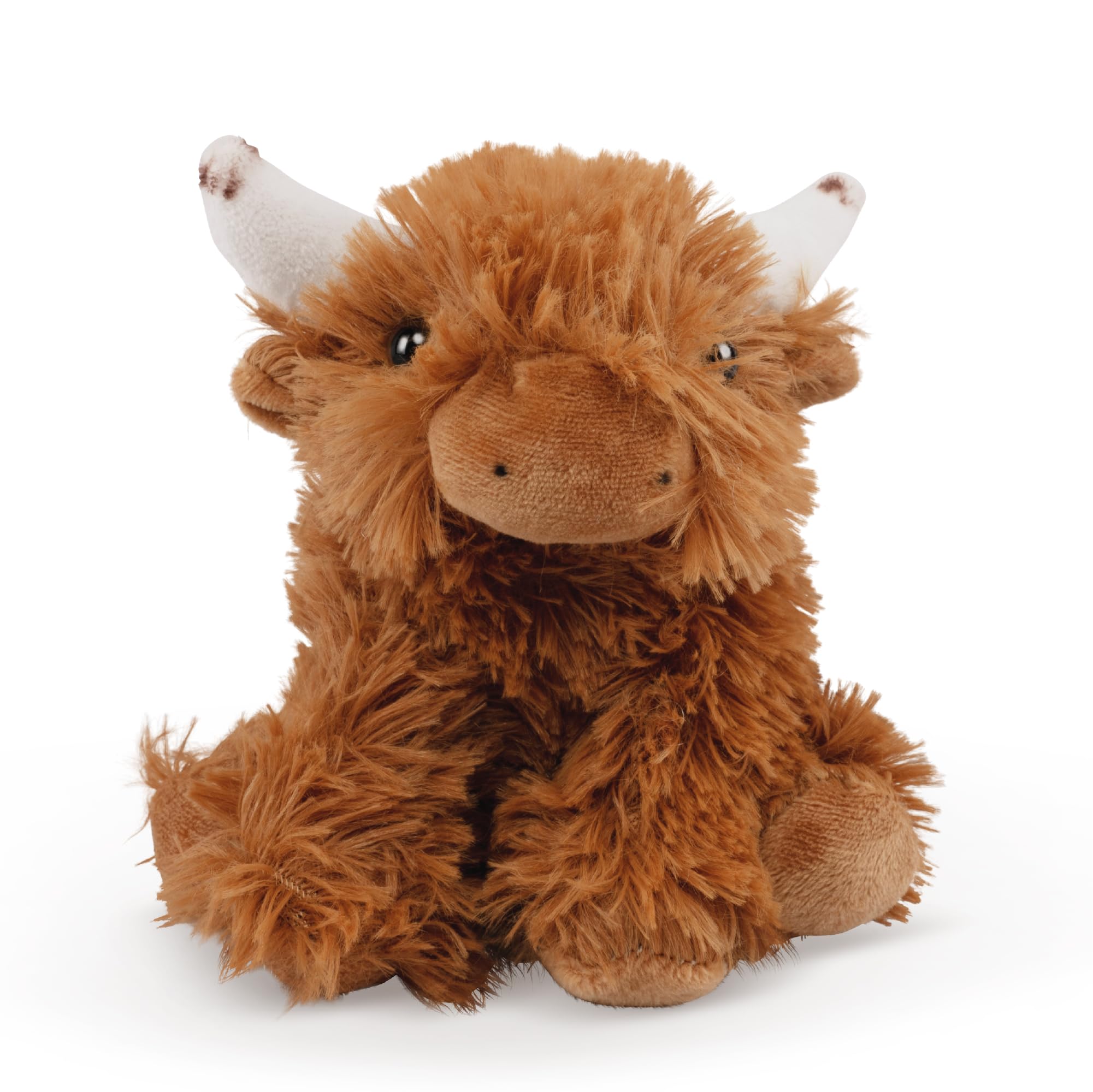 Living Nature SMOLS Highland Cow Plush Toy - Soft Eco-Friendly Stuffed Animal for Kids 0+ 1