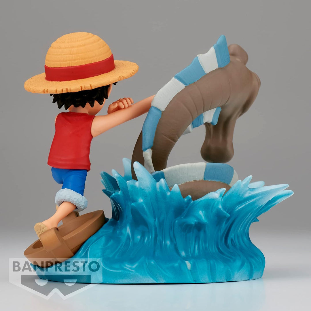 Banpresto WCF-Log Stories ONE PIECE - Monkey D. Luffy Figurine (BPR88406)