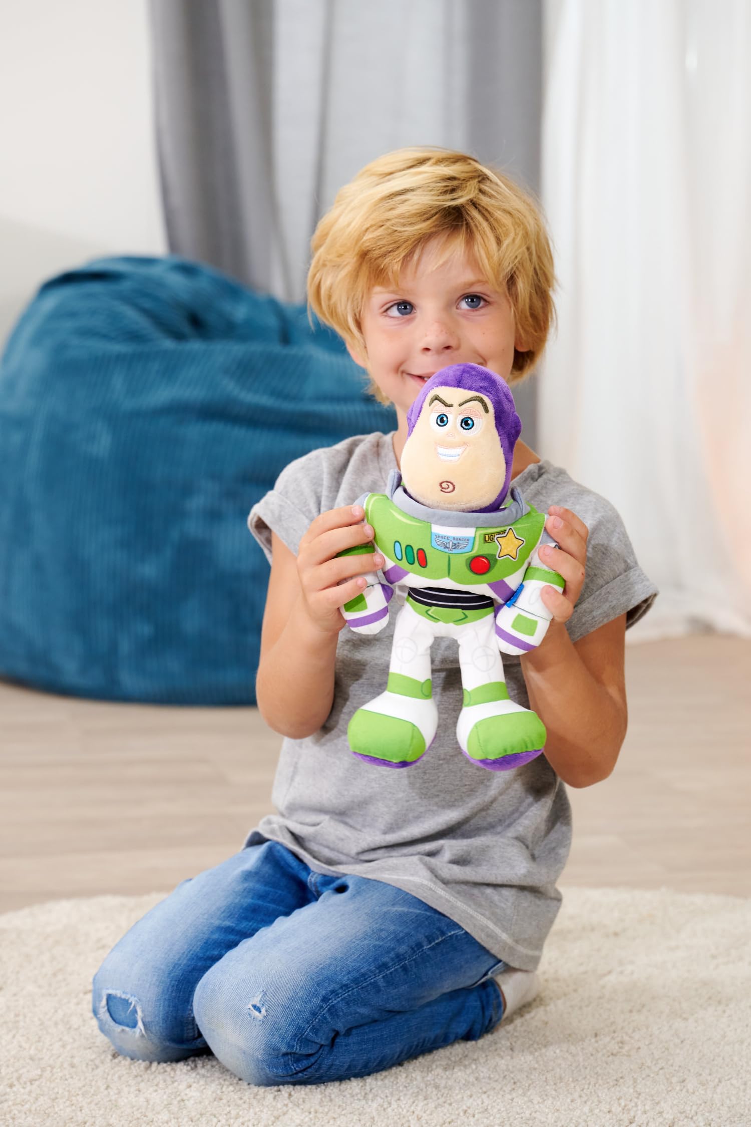 Simba Disney Toy Story 5 Buzz Lightyear 25cm Plush Toy | Soft Cotton Material | Unisex Children 2